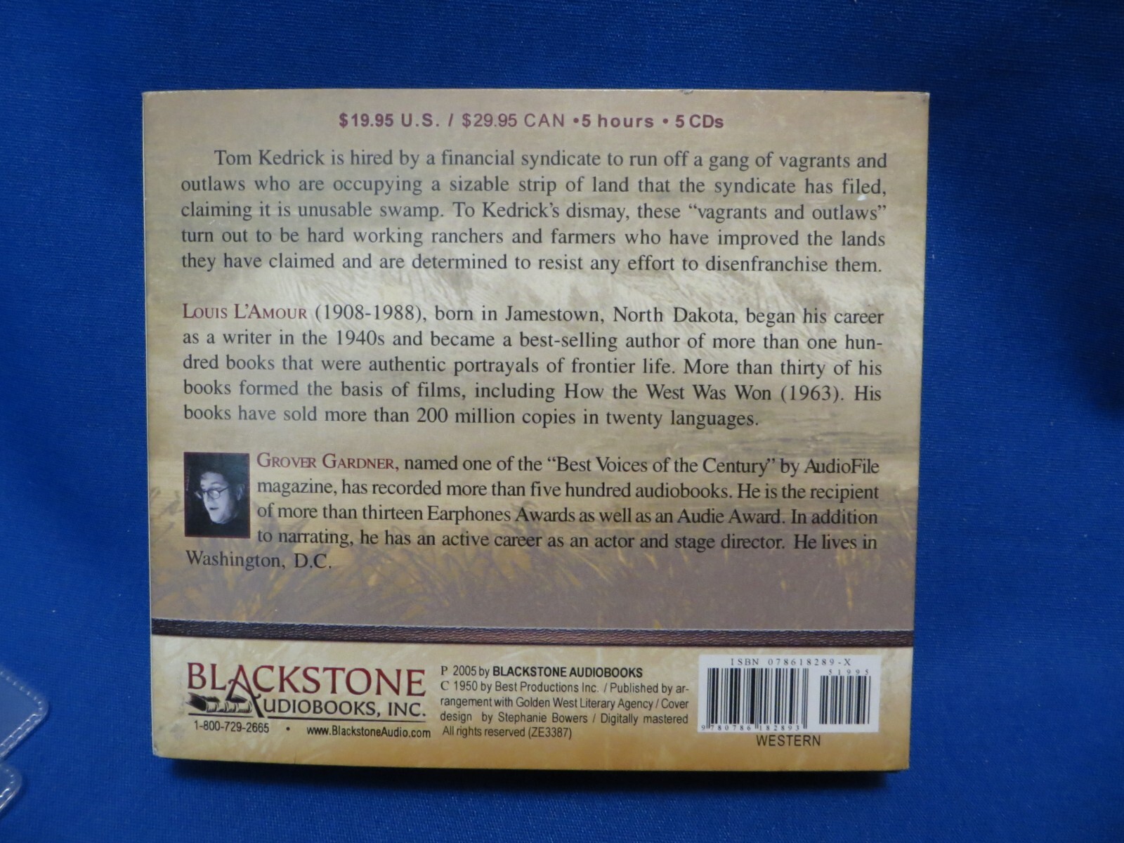 Showdown On The Hogback Louis L’Amour Audio Book Unabridged CD Listened Once