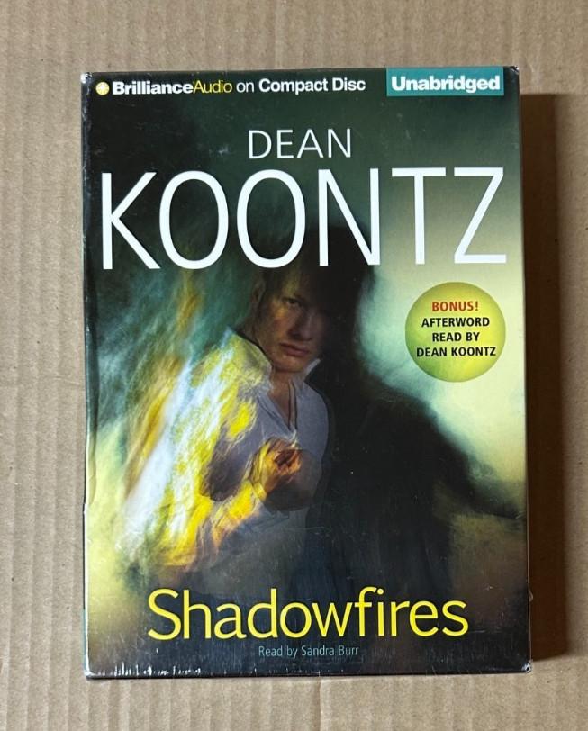 Shadowfires by Dean Koontz — Audiobook on CD (Unabridged, 15 Discs) NEW