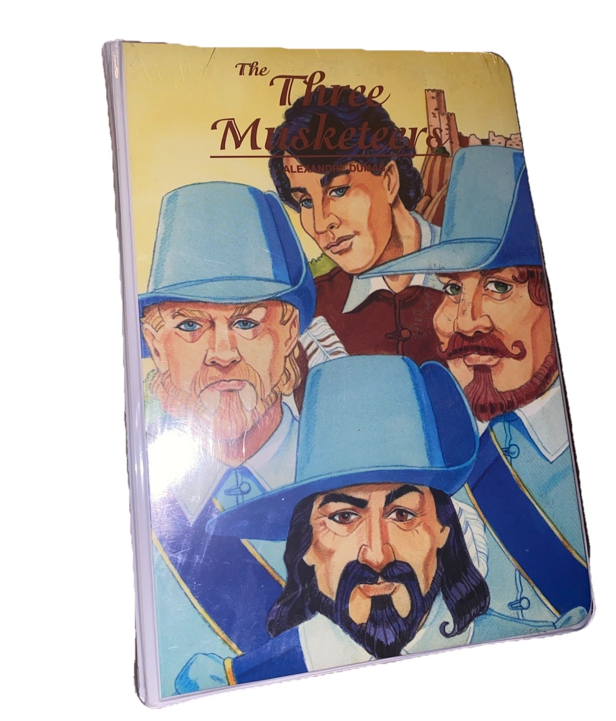 The Three Musketeers Saddleback Classics Audiobook Cassette + Book
