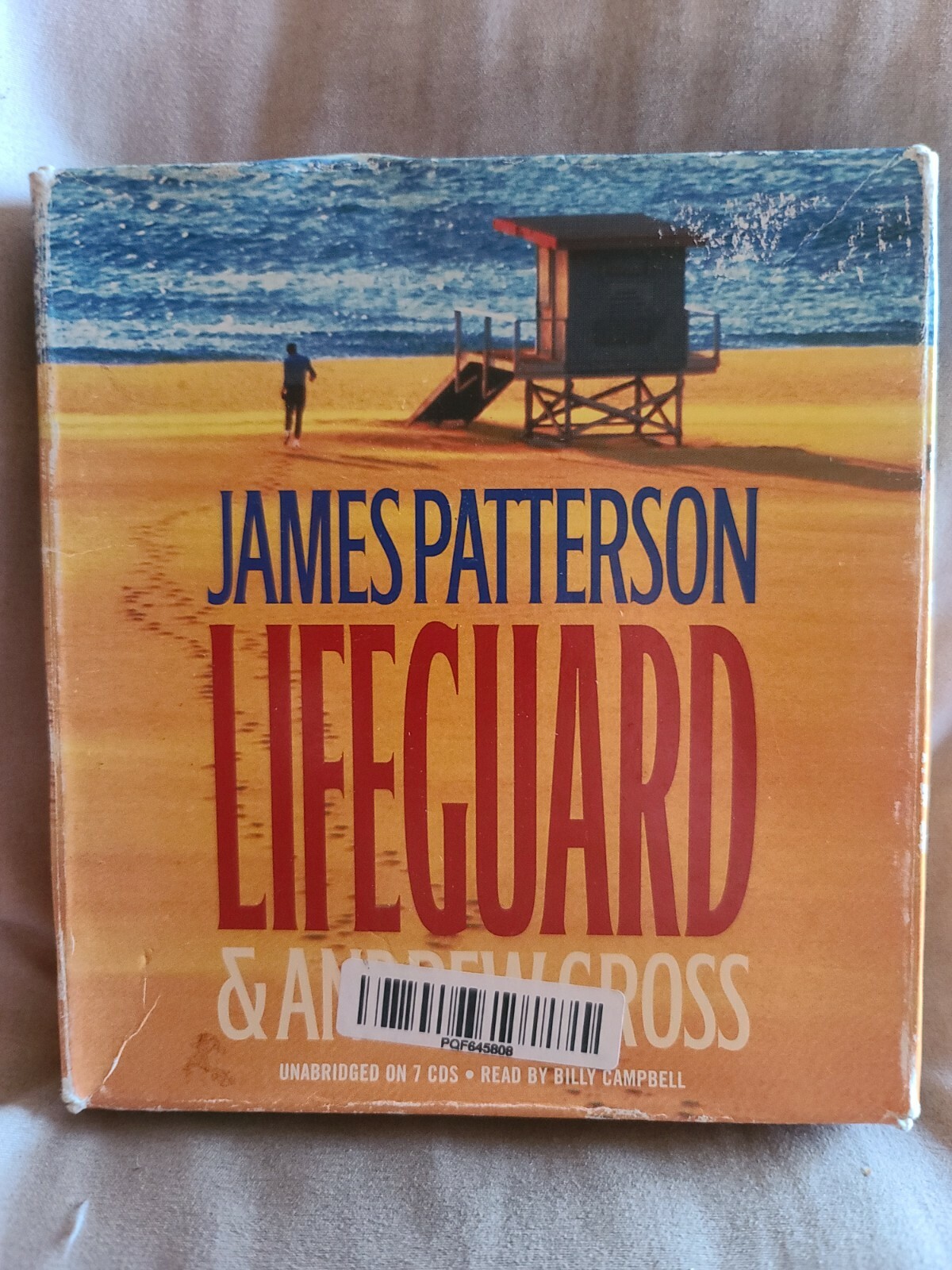 Shelf203 Audiobook~lifeguard- James Patterson- unabridged- 7 cds
