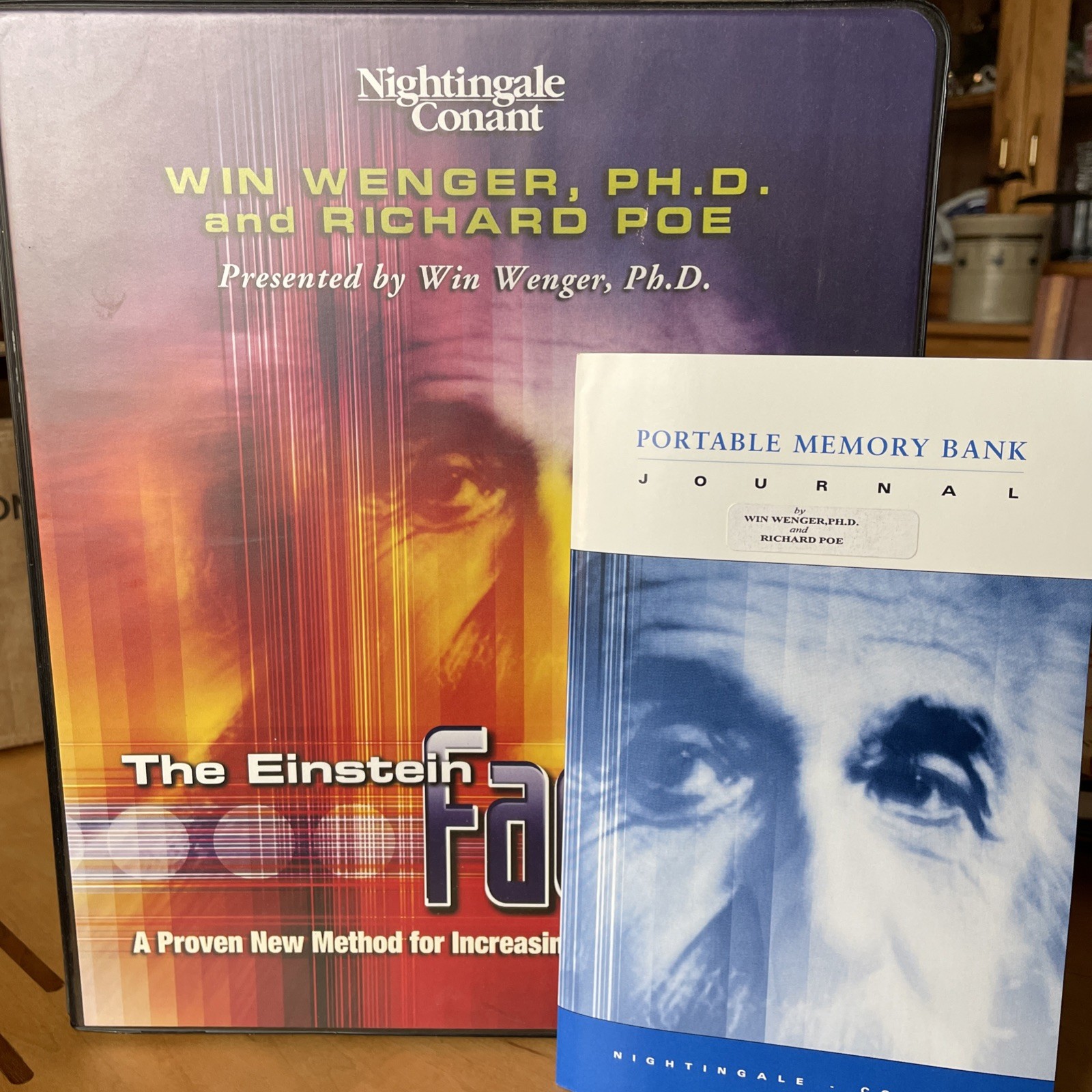Nightingale Conant Einstein Factor Cassette Win Wenger Richard Poe Intelligence