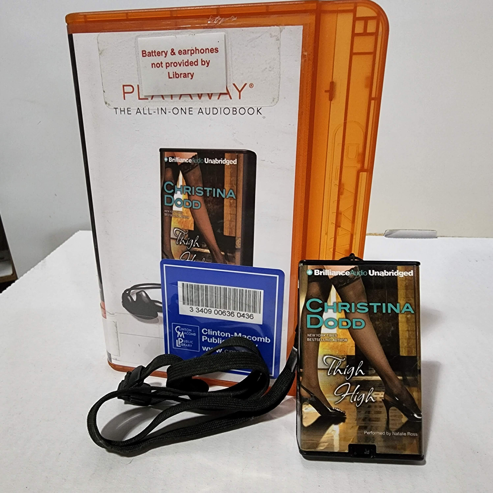 Thigh High Christina Dodd PLAYAWAY audiobook unabridged Free US Shipping
