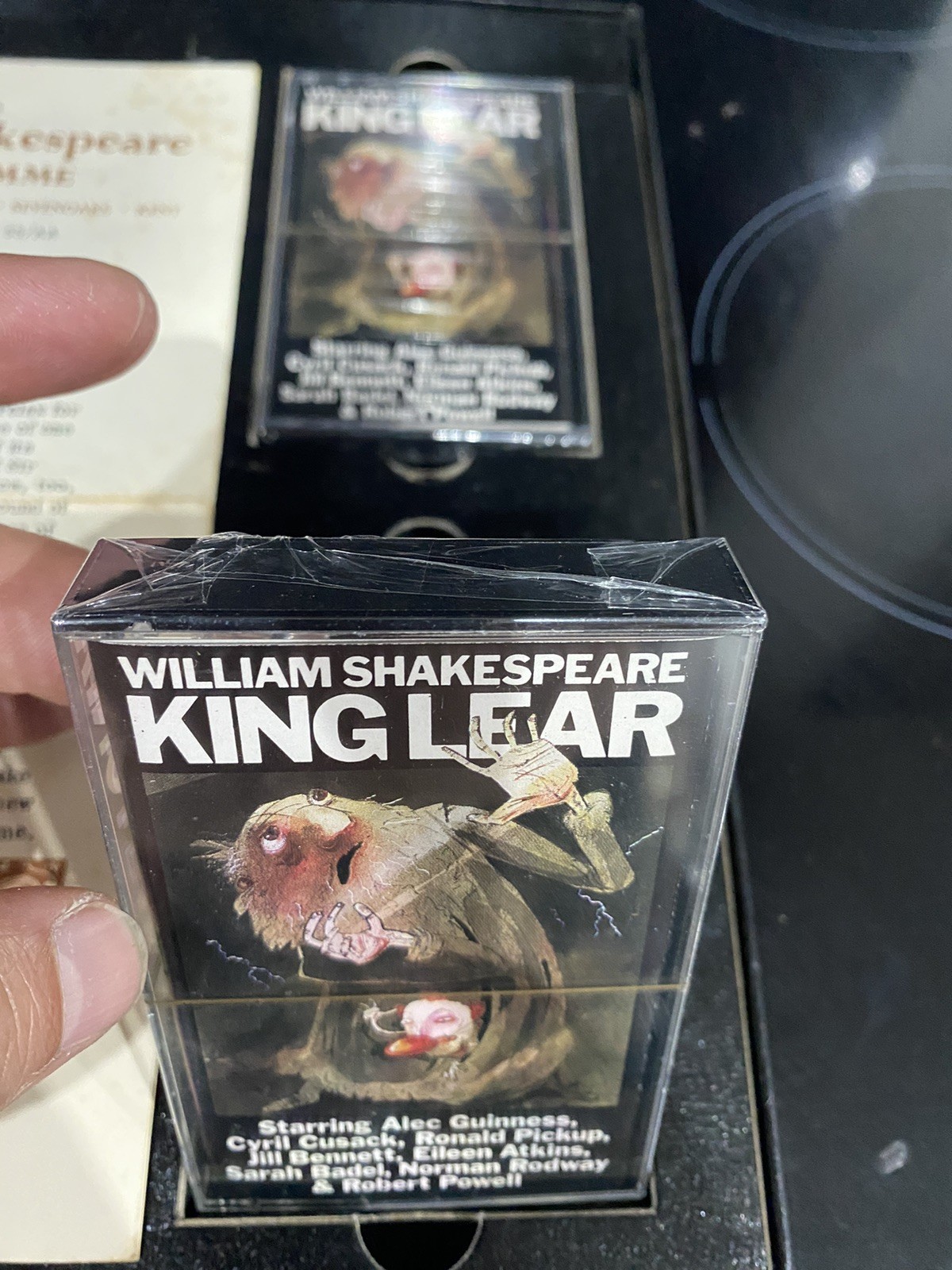 William Shakespeare King Lear BBC Cassette Tape Audio Book 1984 & SEALED TAPES