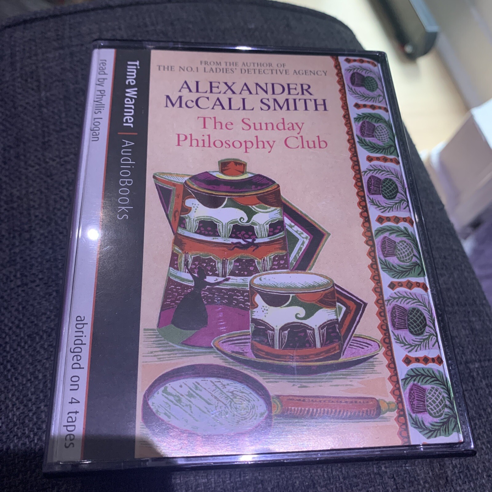 Alexander McCAll Smith — The Sunday Philosophy Club — Cassette Tape Audiobook