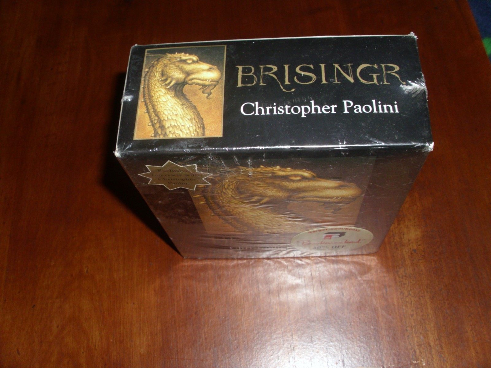 BRISINGR by Christopher Paolini — Audiobook 23 Compact Discs 2008 Random House