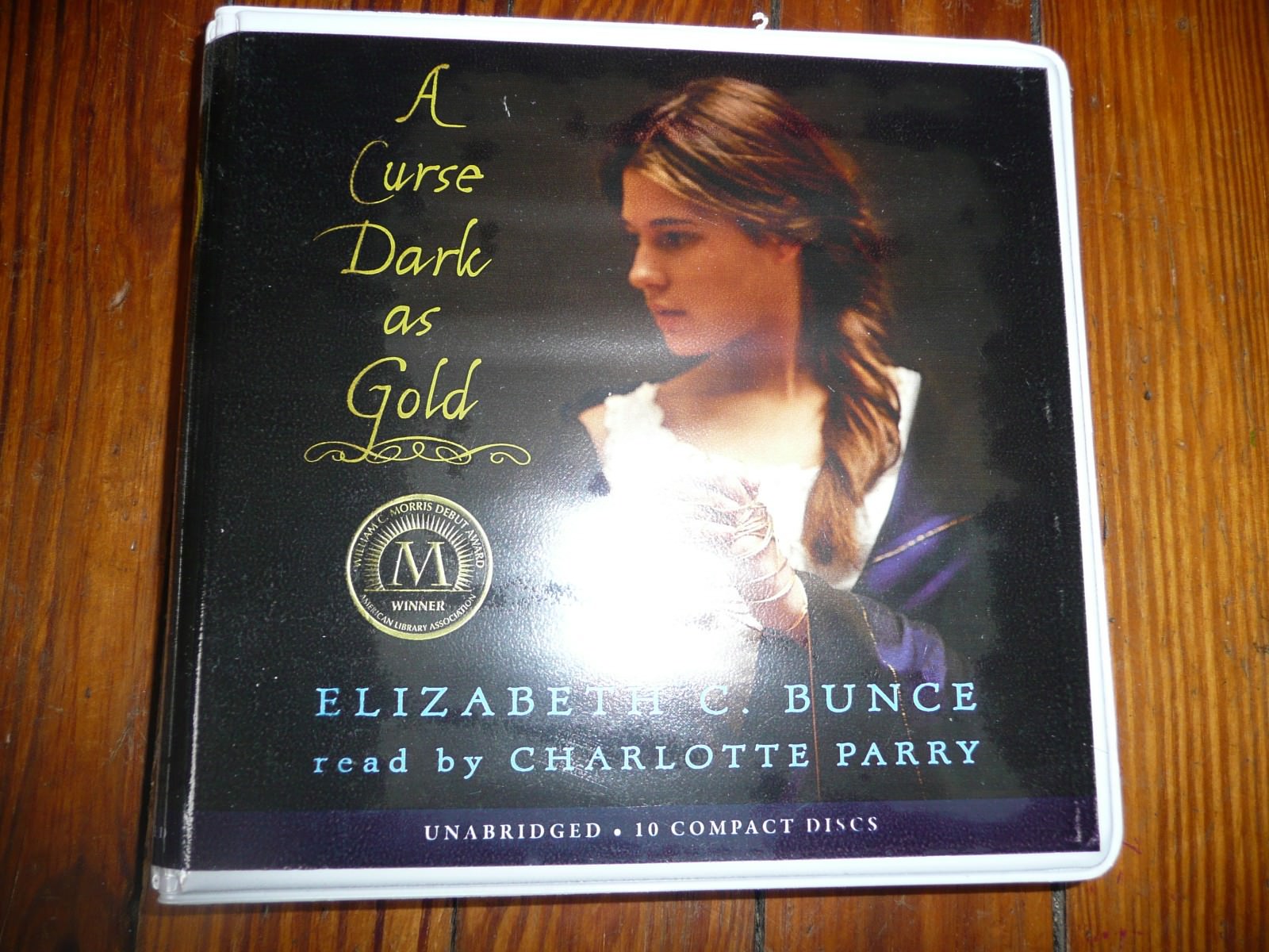 NEW A CURSE DARK as GOLD Unabridged AUDIOBOOK Bunce 10 CDs Fractured Fairy Tales