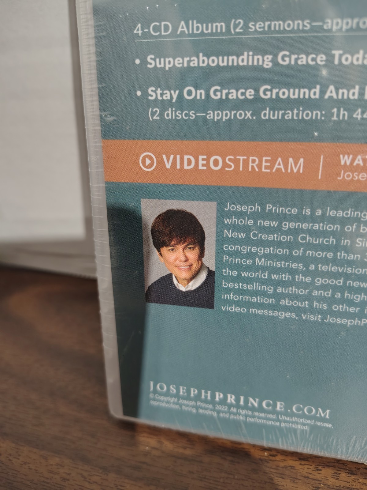Grace Changes Everything 4-CD Set NEW  Pastor Joseph Prince