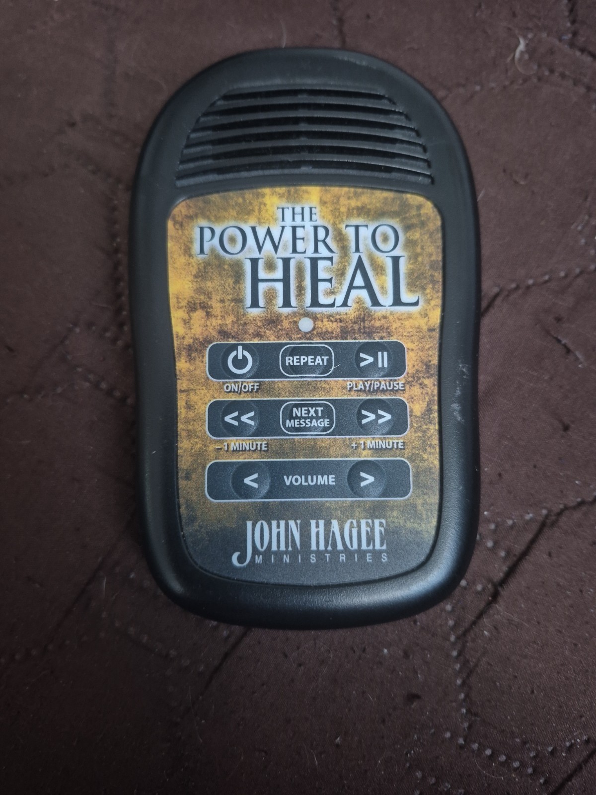 John Hagee Ministries — THE POWER TO HEAL — HEALING SCRIPTURES AUDIO PLAYER