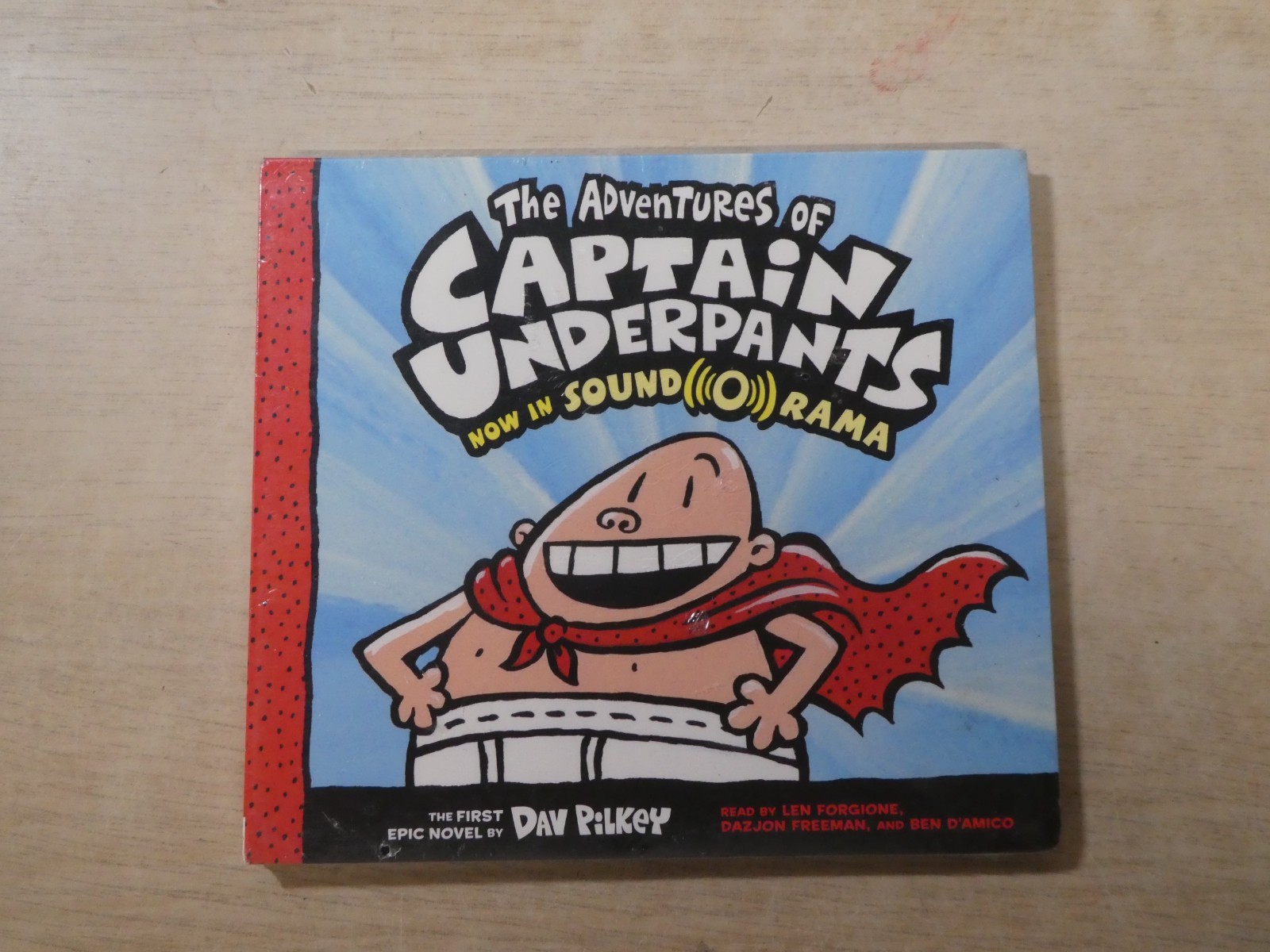 The Adventures of Captain Underpants Dav Pilkey Audiobook CD Brand New Sealed