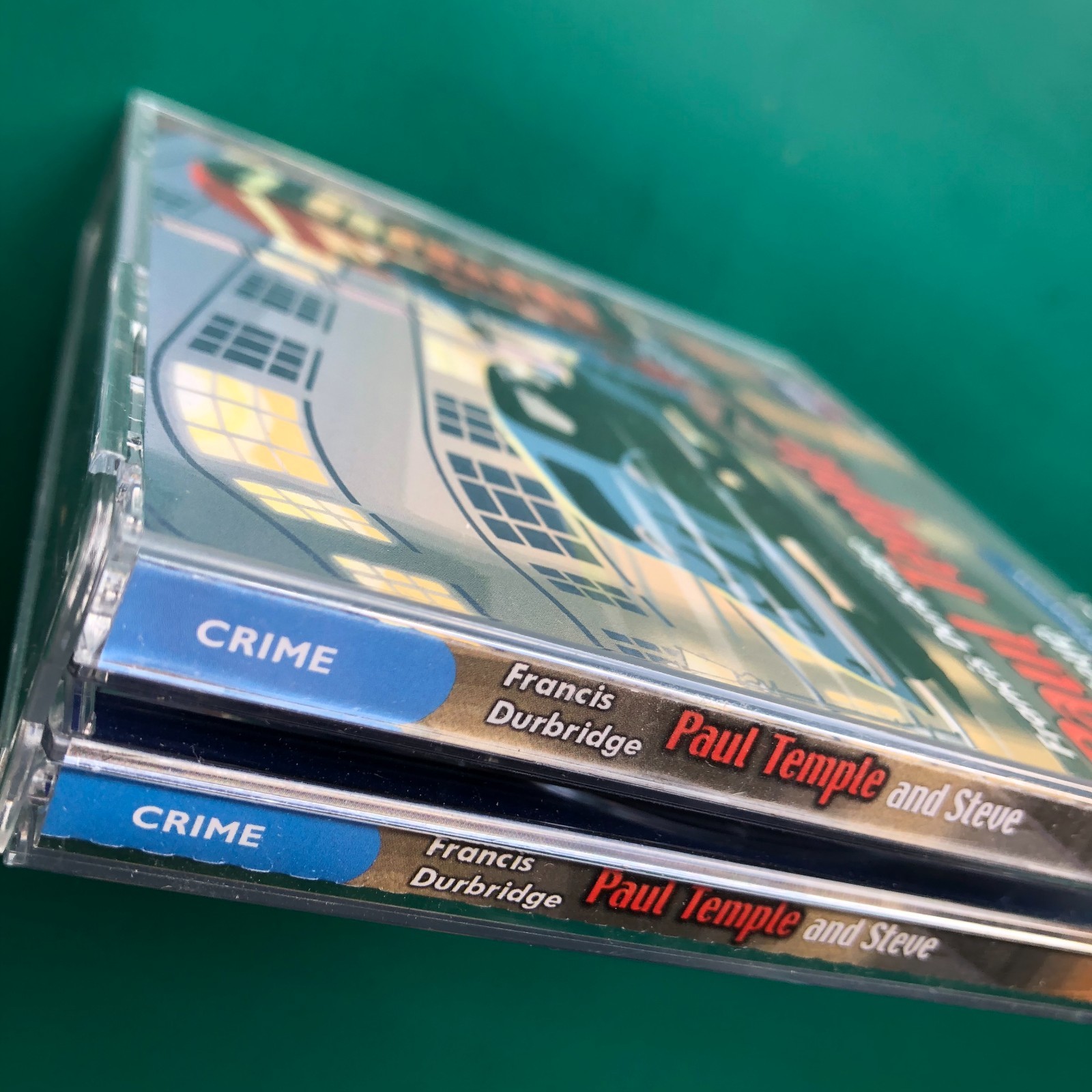 Durbridge PAUL TEMPLE AND STEVE Full-Cast Radio Drama 4x CD Crime Crawford Logan
