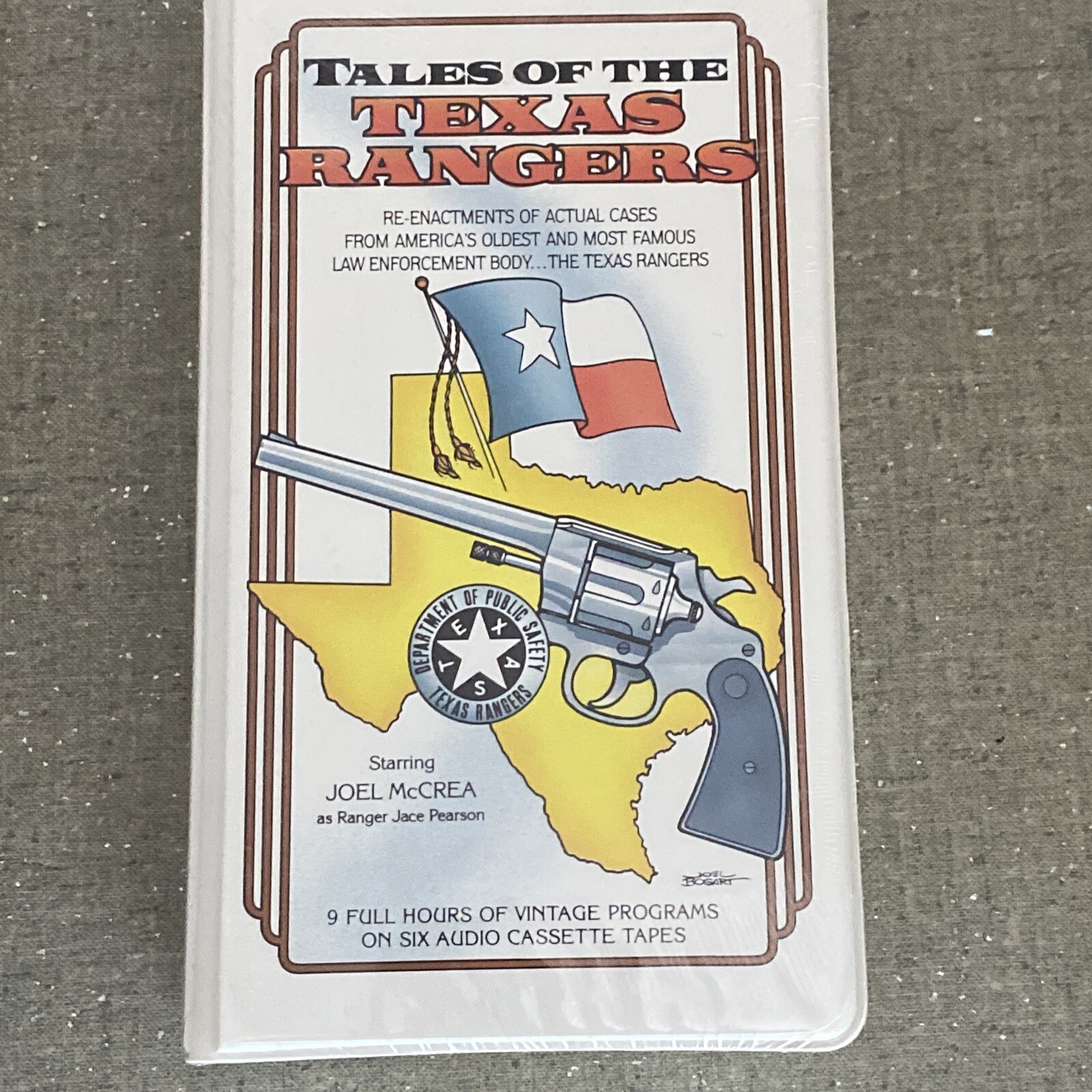 New Radio Spirits Inc Tales Of The Texas Ranger’s Vintage Cassette Tapes Factory
