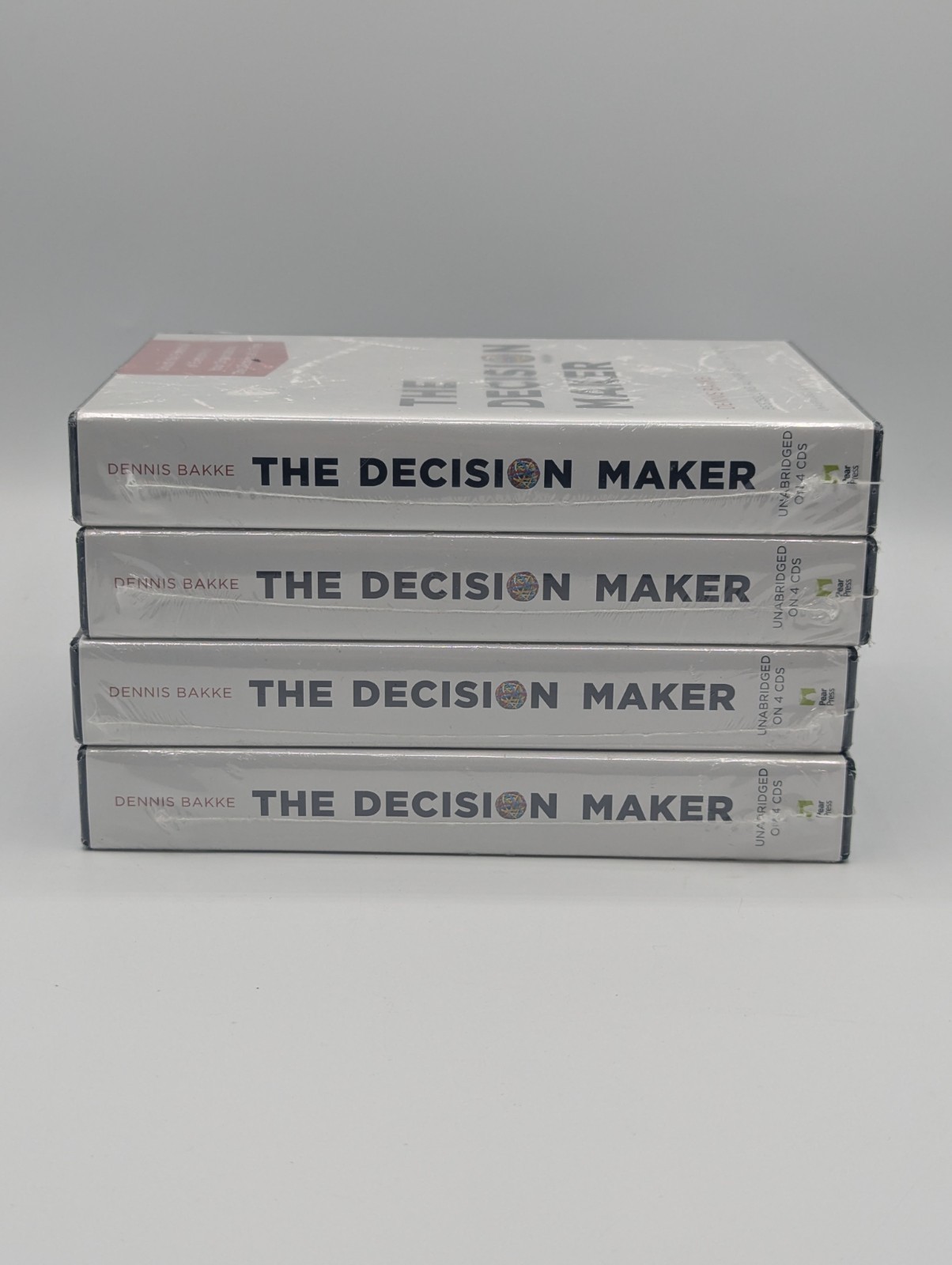 Lot Of 4 Decision Maker By Dennis Bakle 4 CD Audio Book Unabridged New