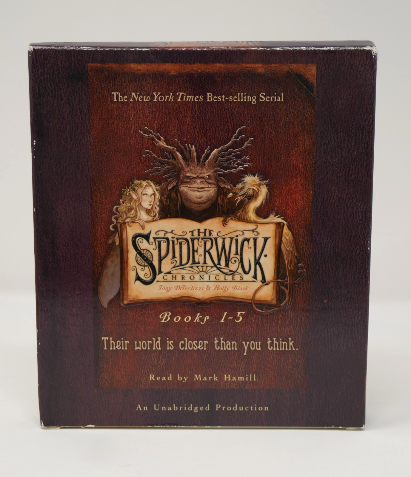 Spiderwick Chronicles: Complete Series Set Audio Books 1-5 (2003, Compact Disc)