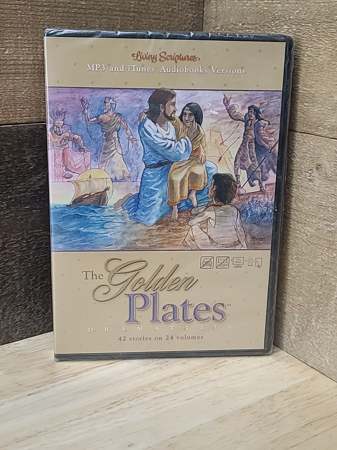 The Golden Plates (Dramatized) MP3 DVD Version New Sealed