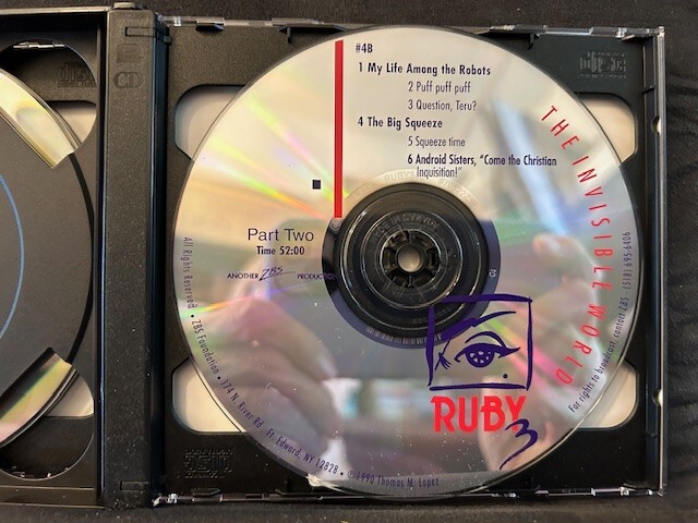 Ruby 3, Part Two: The Invisible World by Meatball Fulton (CD, 1990, ZBS 5 Discs)