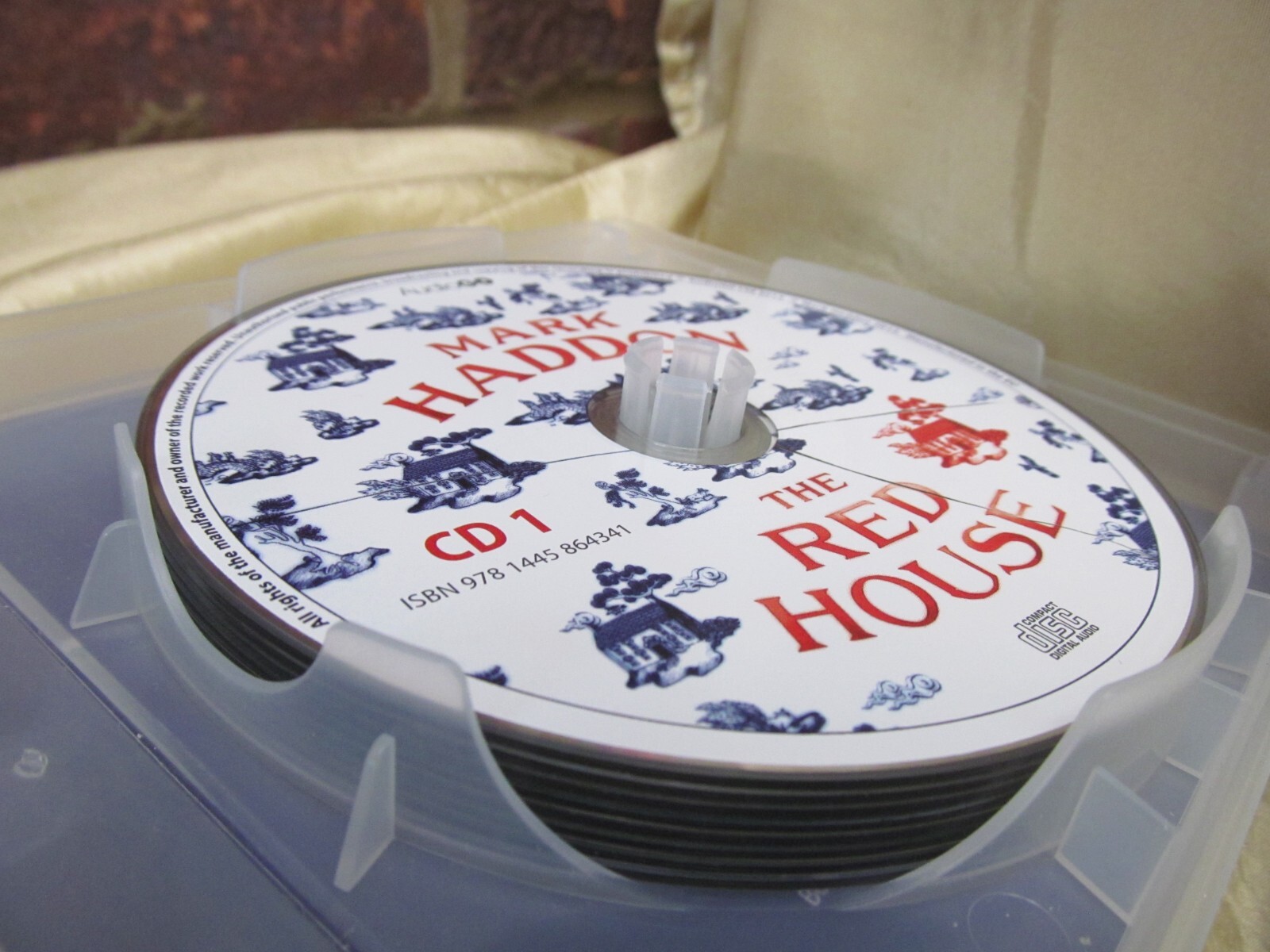 ⭐ THE RED HOUSE Mark Haddon AUDIO BOOK 8 CD Set Read by Nathaniel Parker VGC ⭐