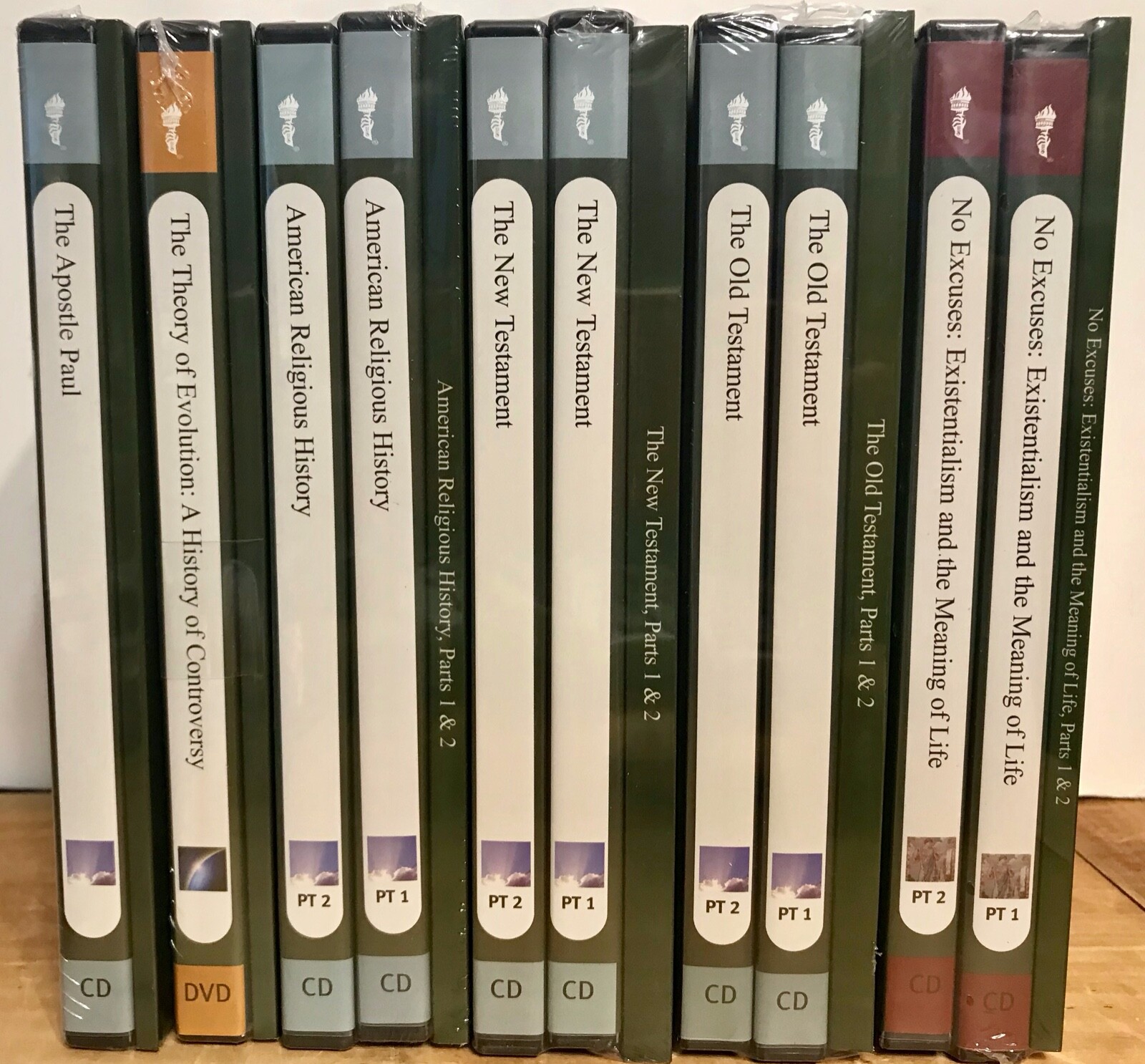 The Teaching Company GREAT COURSES Old Testament/Existentialism/Apostle Paul/MOR