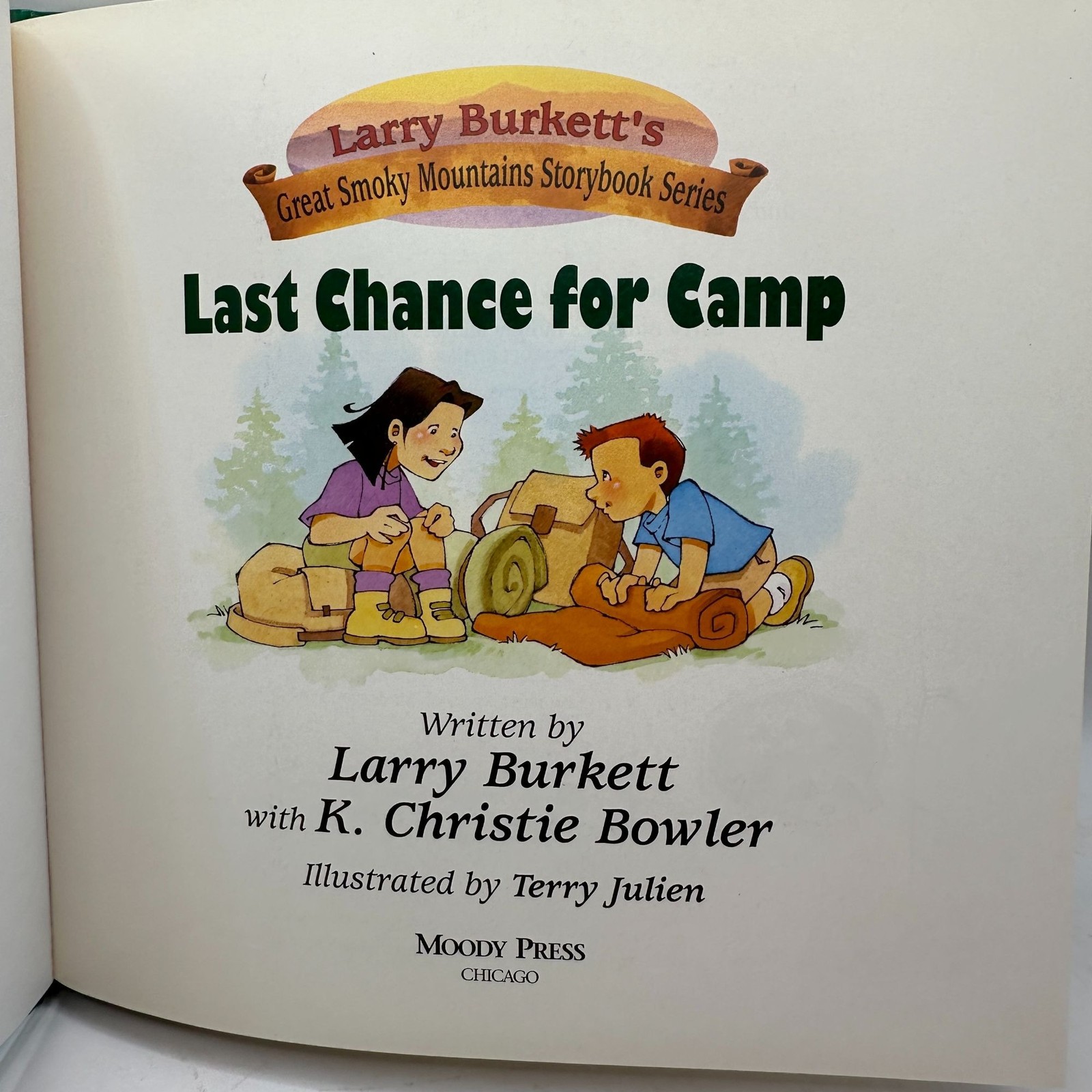 Last Chance for Camp (Great Smoky Mountains Storybooks)