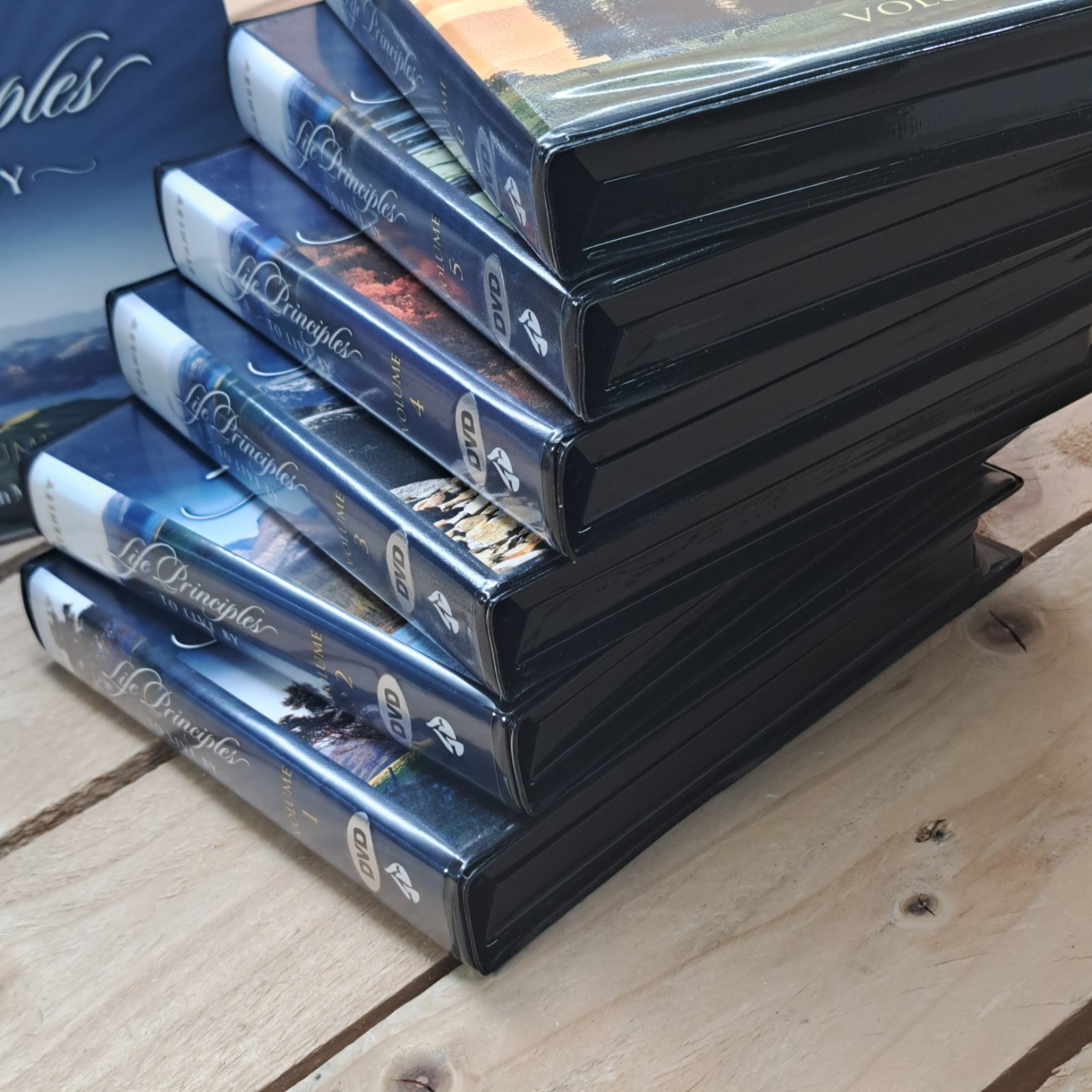 Dr. Charles F. Stanley Life Principles To Live By 6 Volume DVD Set Complete