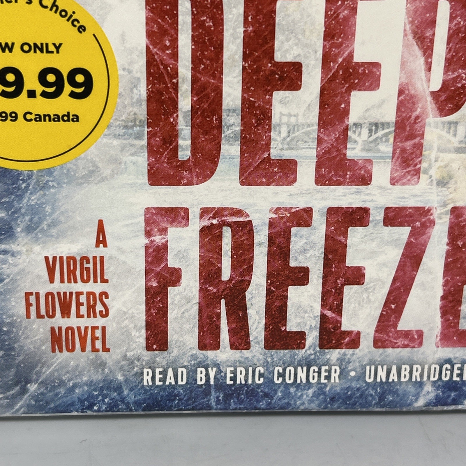 DEEP FREEZE BY JOHN SANDFORD AUDIO BOOK 10 hours 8 discs PENGUIN AUDIO