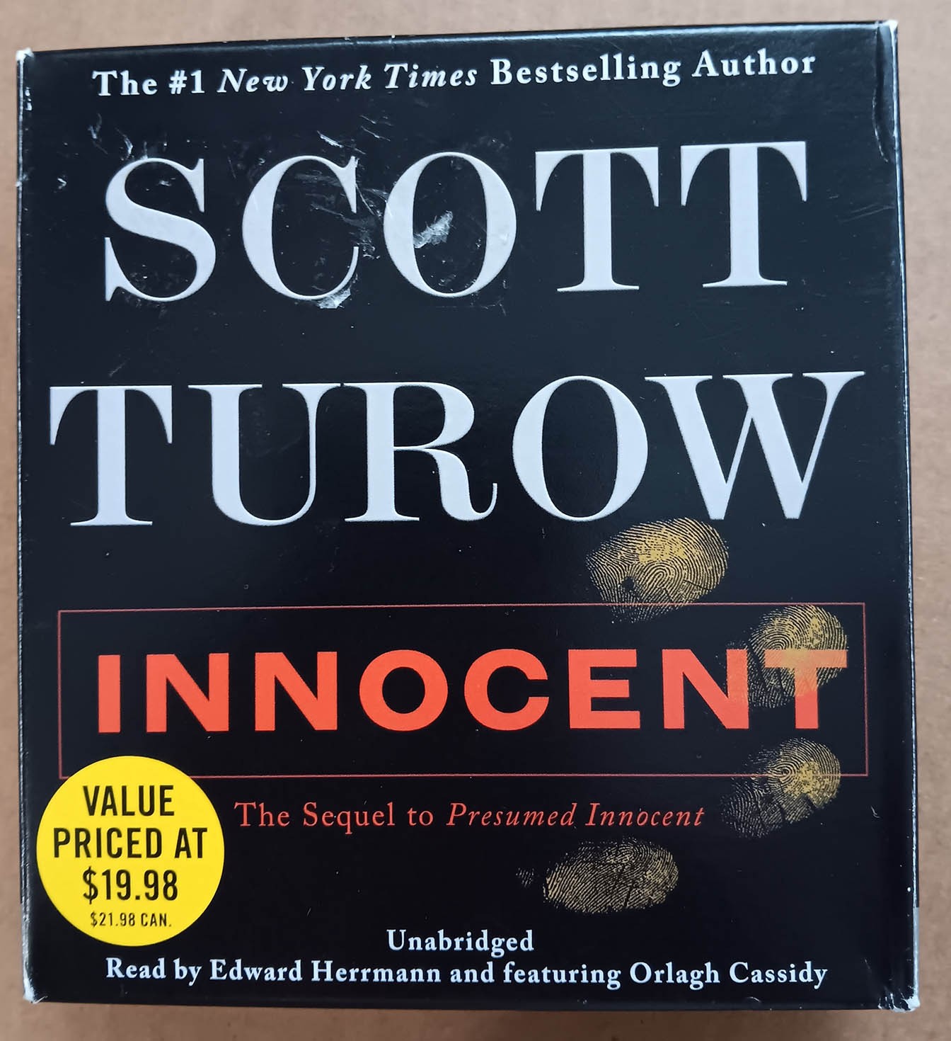 Innocent by Scott Turow (12 CD Unabridged Audiobook)