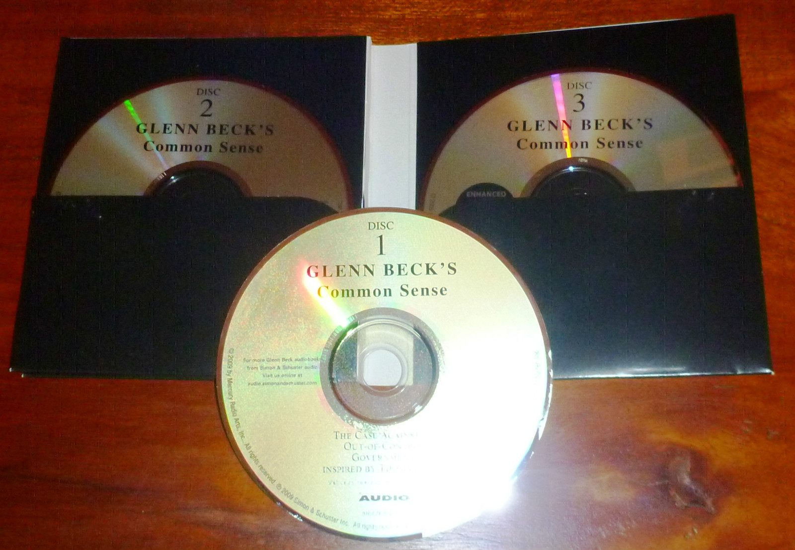 Glenn Beck’s Common Sense : The Case Against an Out-of-Control Government 3 CDs