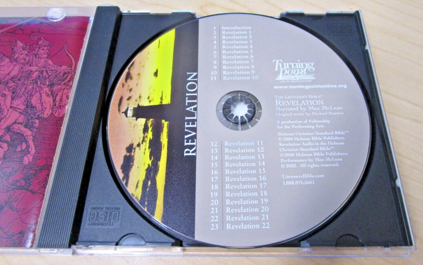 Revelation Max McLean Audio CD THE LISTENER’S BIBLE