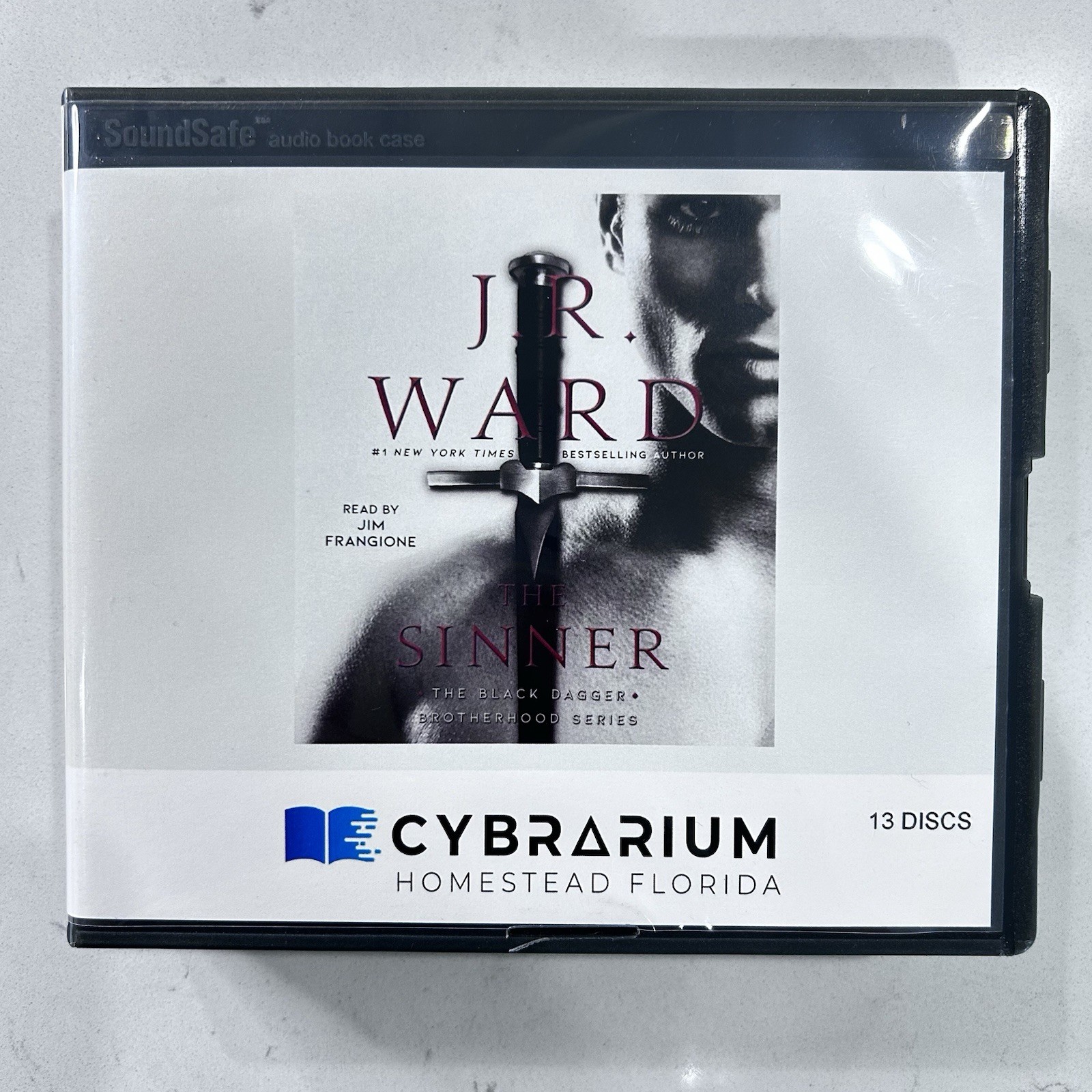 J.R. Ward The Sinner The Black Dagger Brotherhood Series Audiobook 13-Disc Set