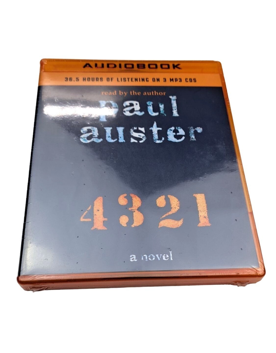 4321 Paul Auster Audio Book CD Unabridged Read By Author 37 Hours New Sealed