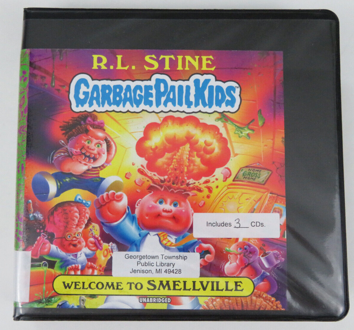 Garbage Pail Kids: Welcome to Smellville by R.L. Stine — Audiobook on CDs