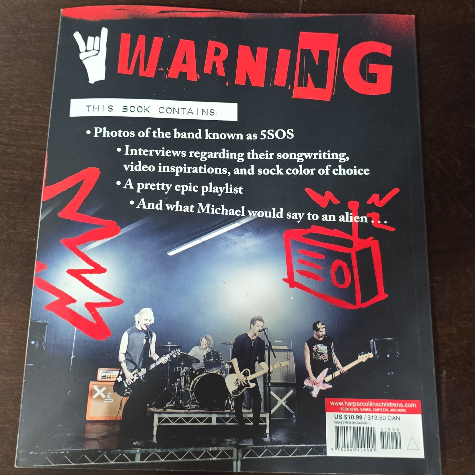 New 5 Seconds of Summer Book of Stuff by 5SOS. Official.