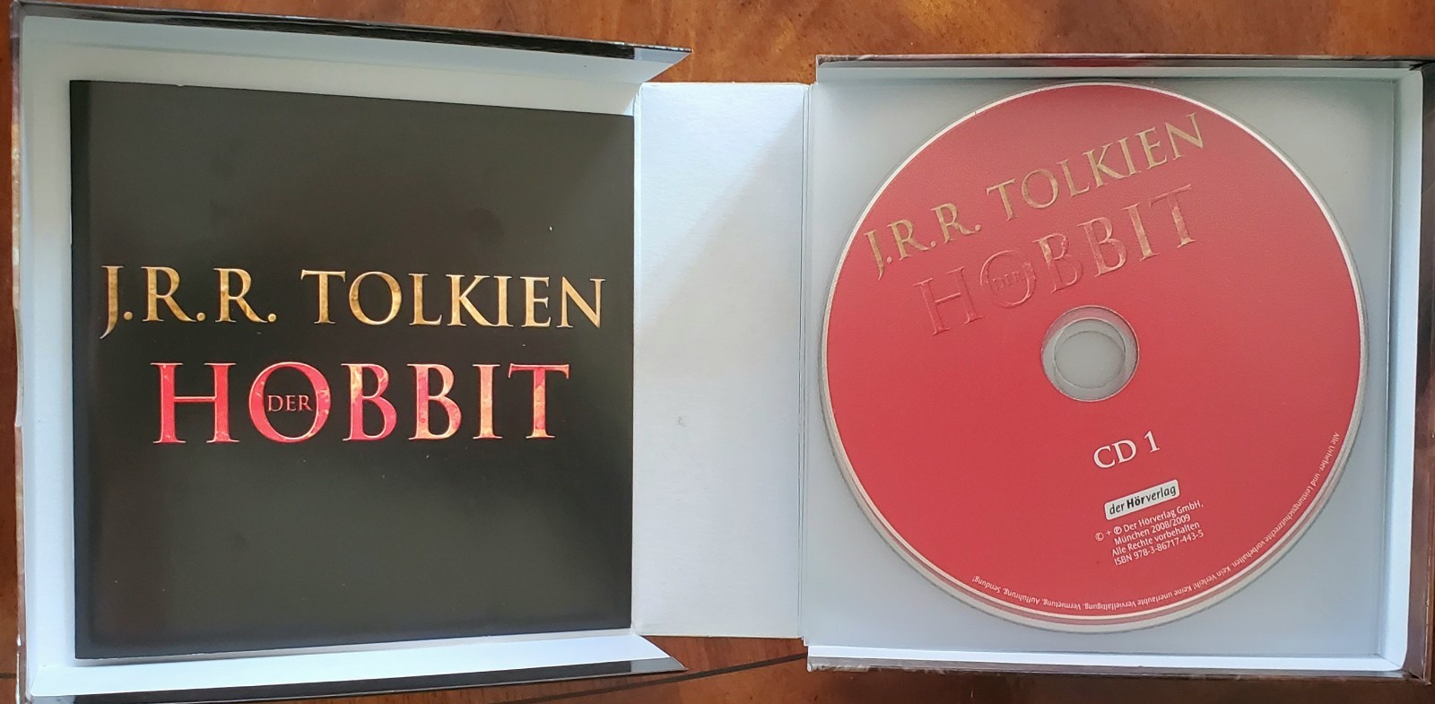 The Hobbit, J. R. R. Tolkien Audiobook in German 10CDs