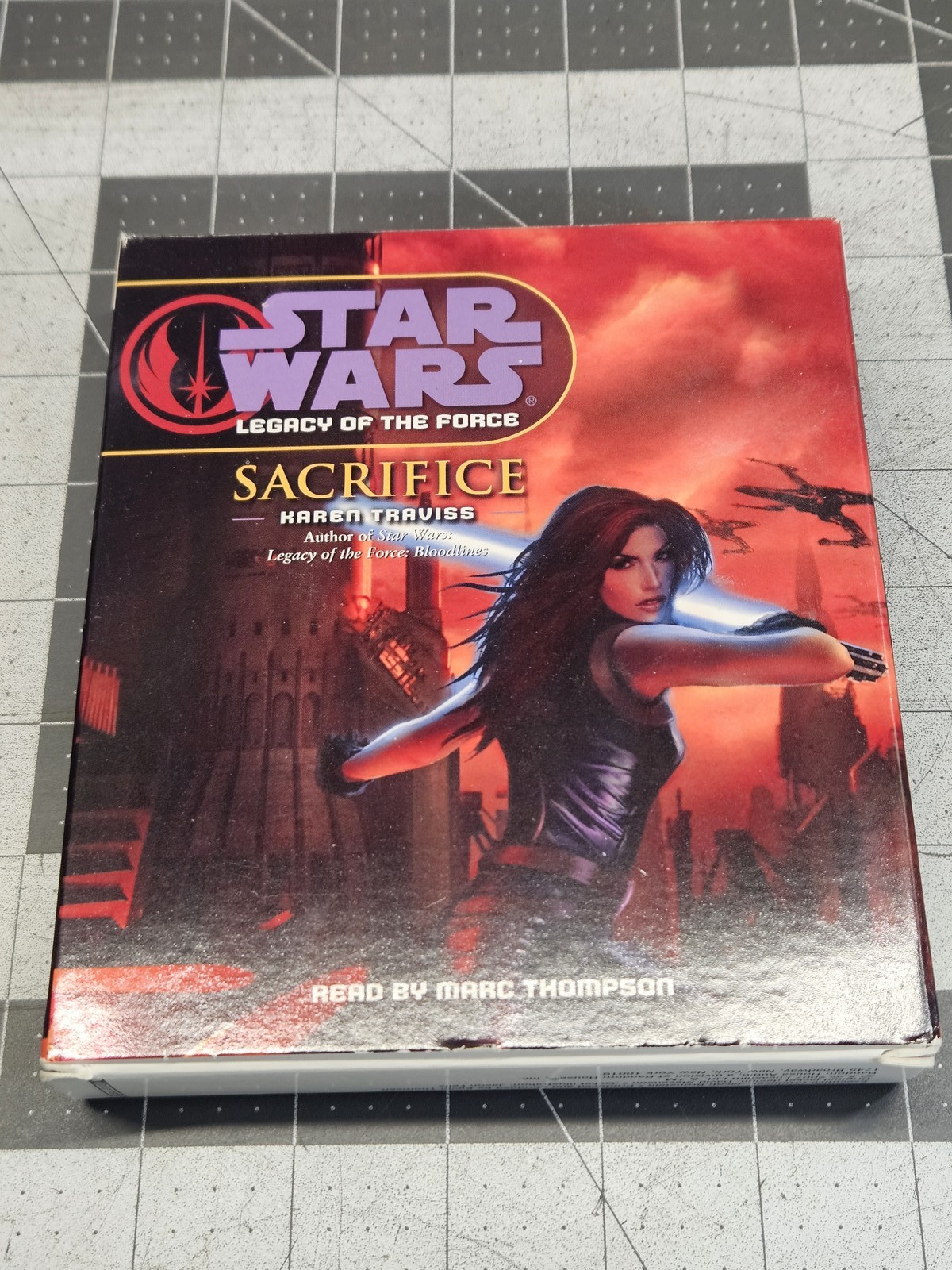 Star Wars Legacy of the Force: Sacrifice Audiobook CD Karen Traviss Marc