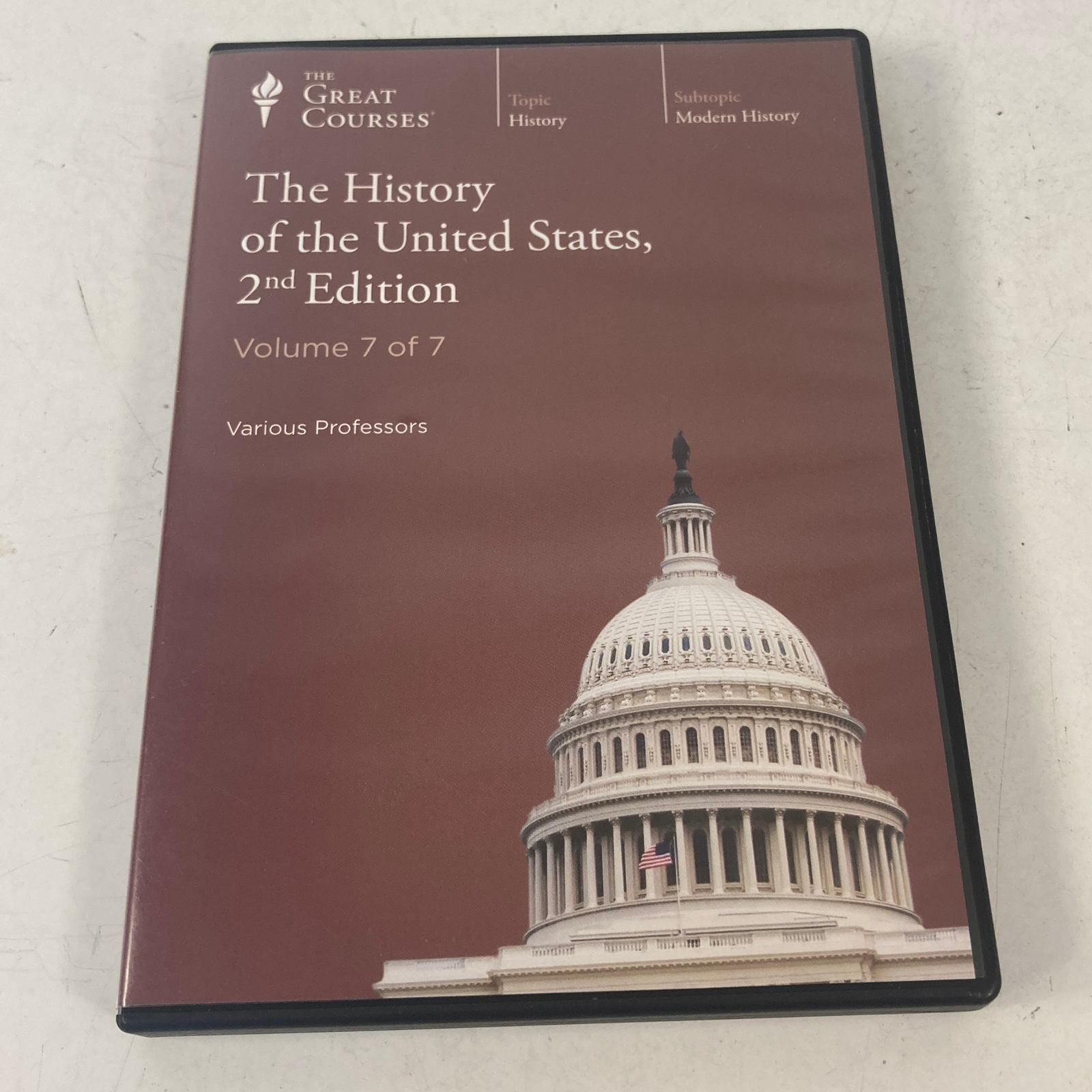 The History of the United States by Gary W. Gallagher Volume 7 2nd Edition 6 CDs