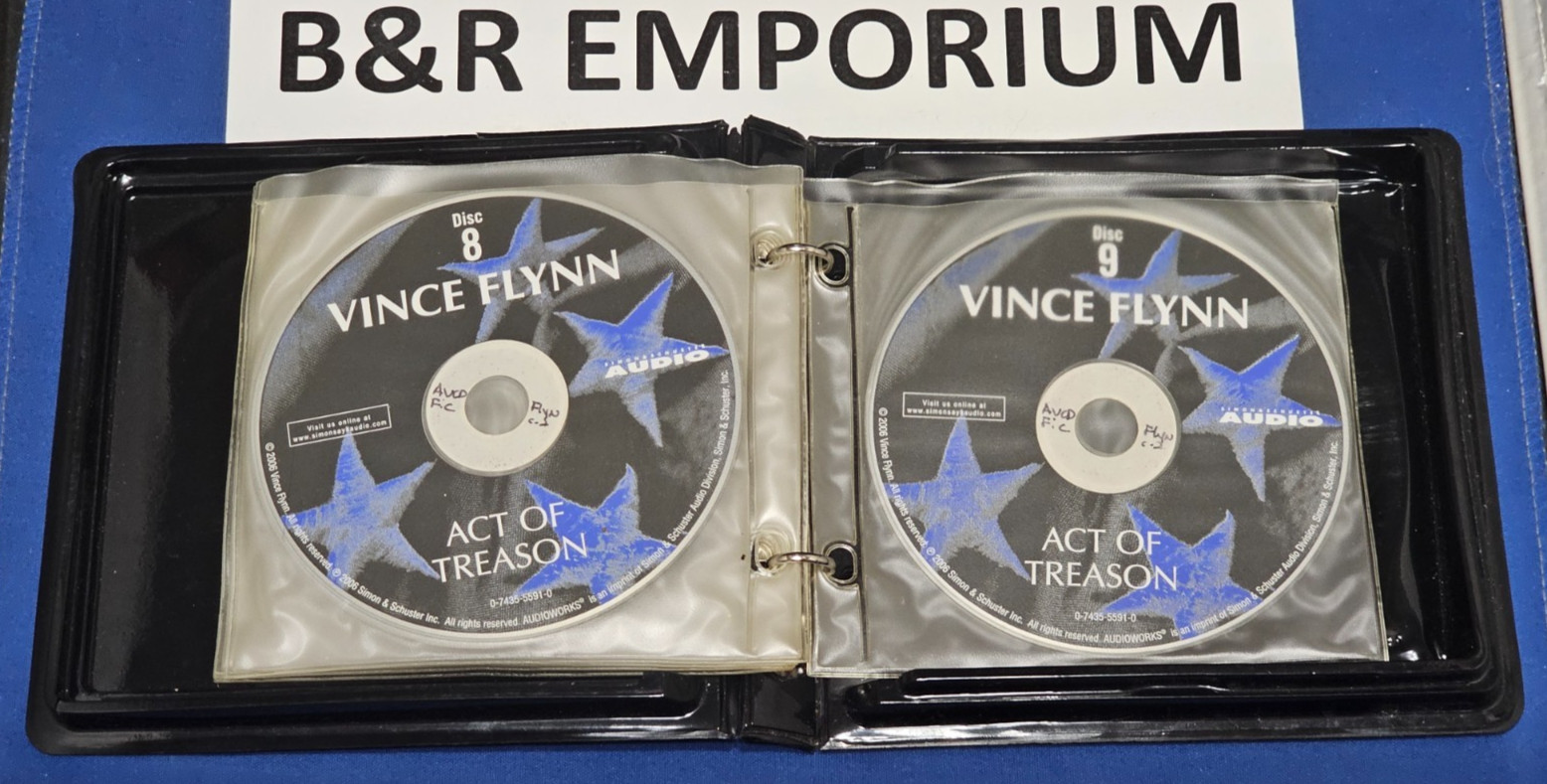 Vince Flynn — Act Of Treason — (2006 Simon & Schuster Audio) — 10-CD Audiobook