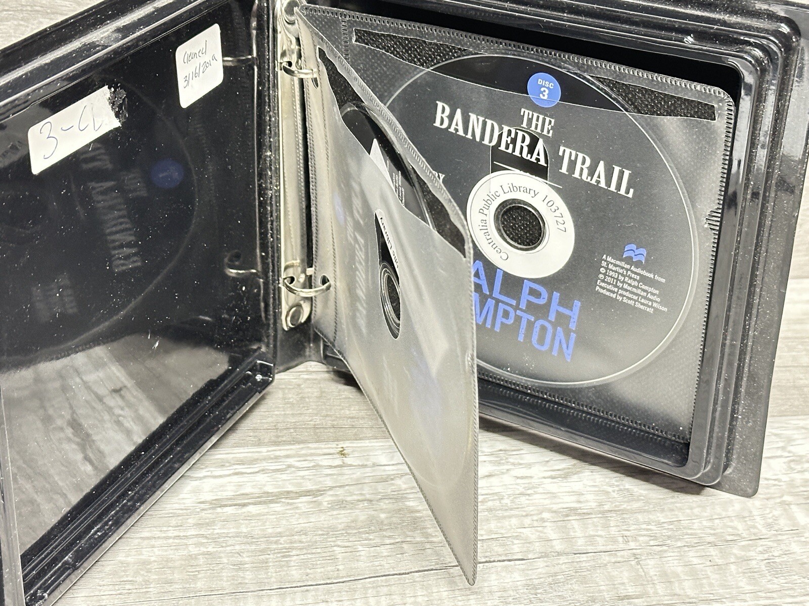 The Bandera Trail Ralph Compton Audiobook CD Abridged Trail Drive Series: Book 4