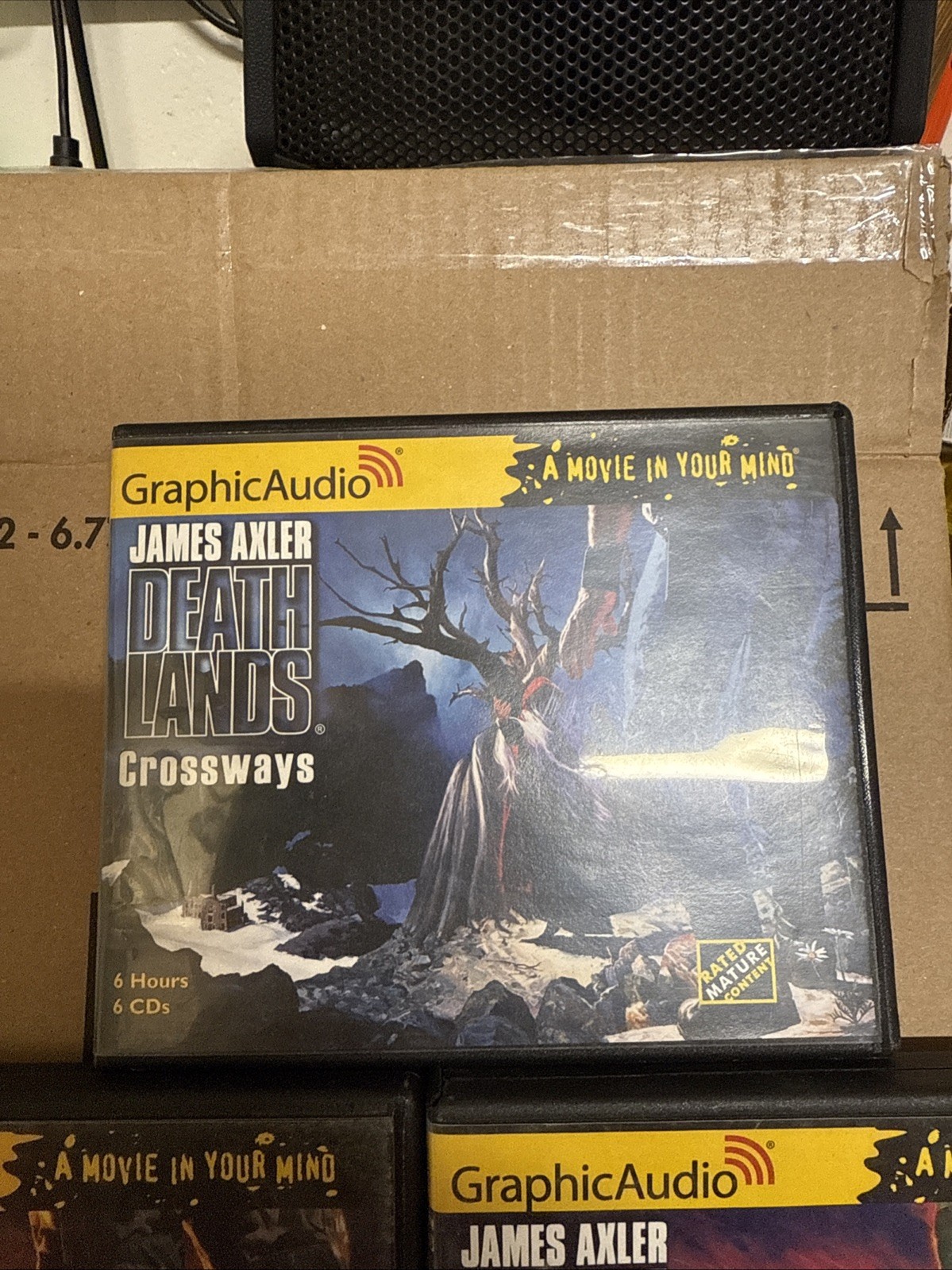 James Axler Death Lands Audio Books — Lot of 3 CD