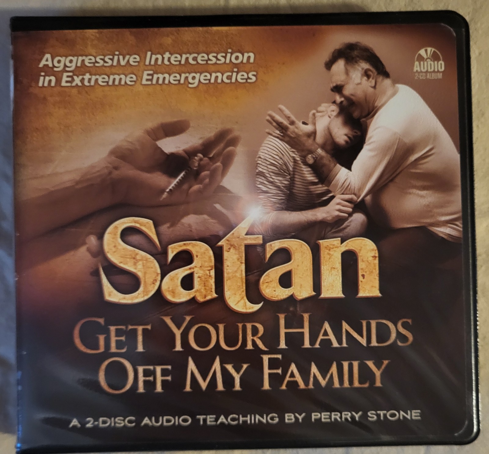 Satan Get Your Hands Off My Family by Perry Stone (2-disc, Audio-CD) Texas