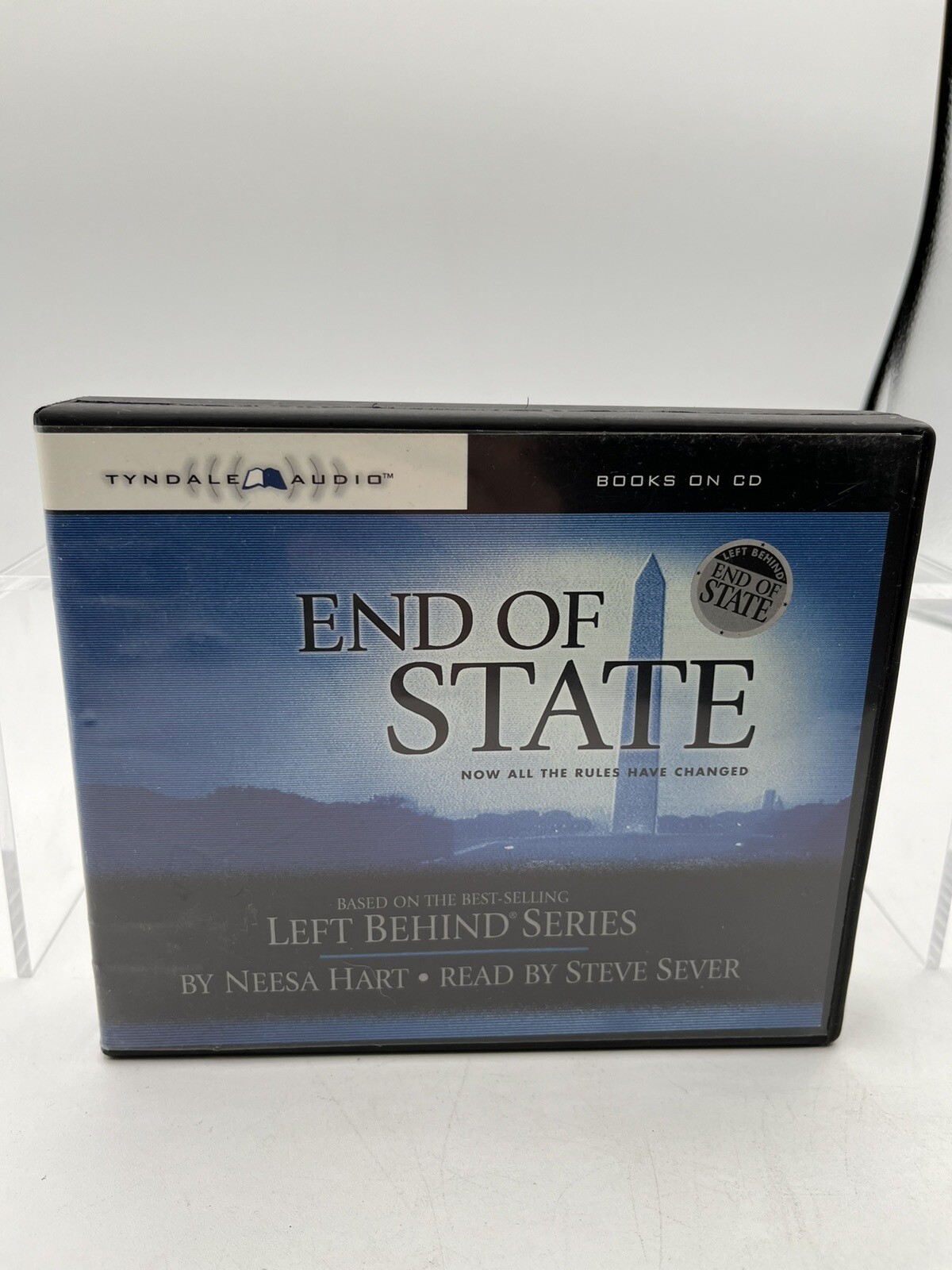 Left Behind Political Ser.: End of State by Neesa Hart (2004, CD Audiobook) 8 CD