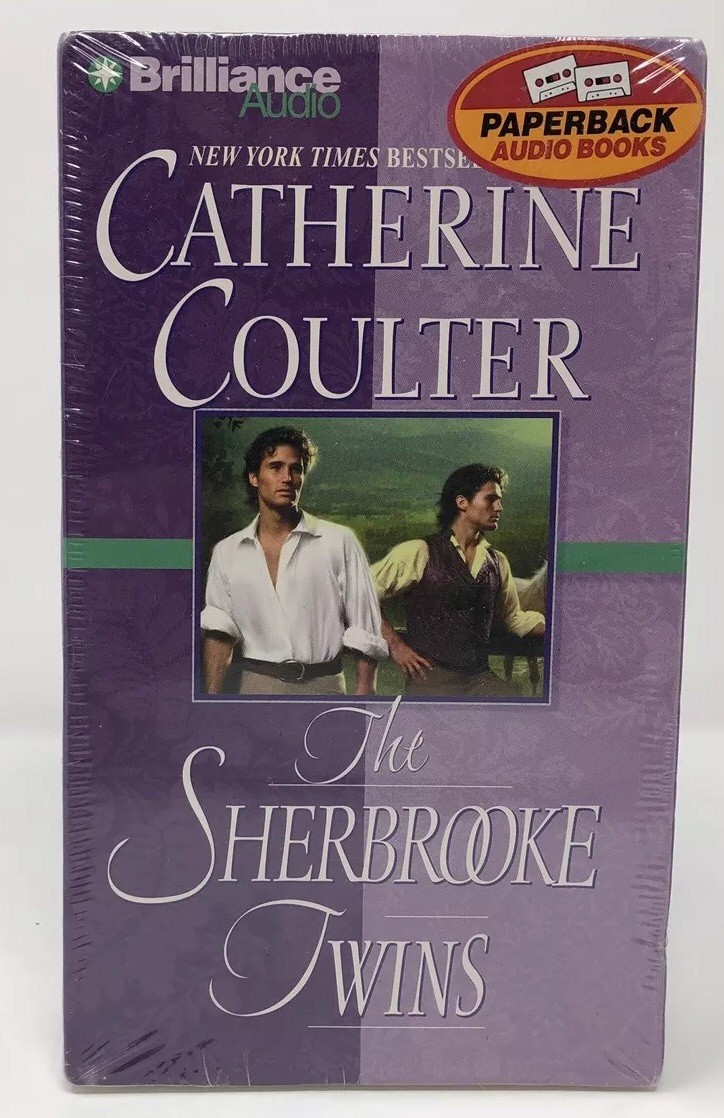 Catherine Coulter, The Sherbrooke Twins, 4 Cassette Audio Book, Sealed New