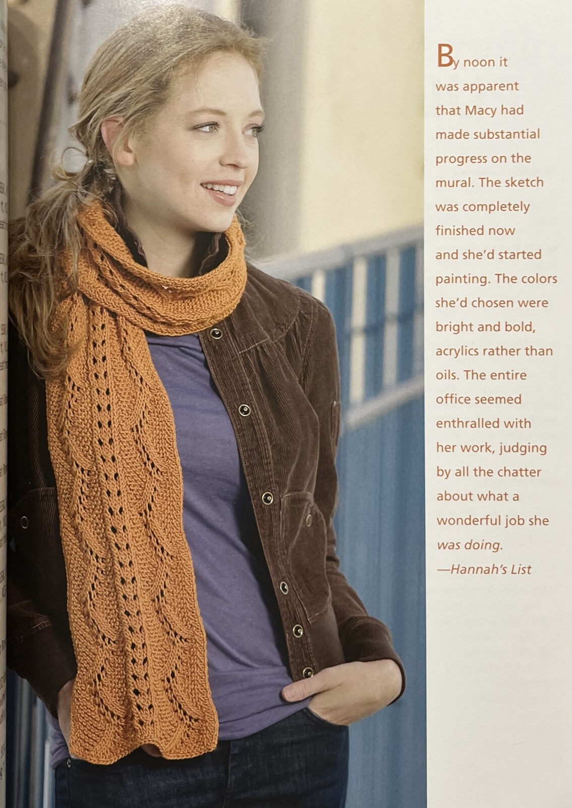 KNIT ALONG WITH DEBBIE MACOMBER-HANNAH’S LIST Character Favorites-Brand New Book