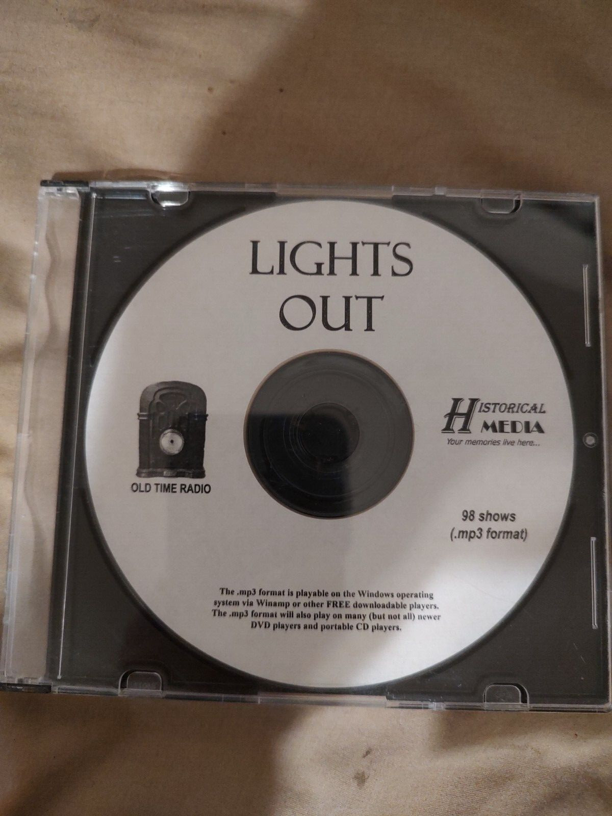 Lights Out — 98 Shows — Old Time Radio In MP3 Format OTR On 1 CD