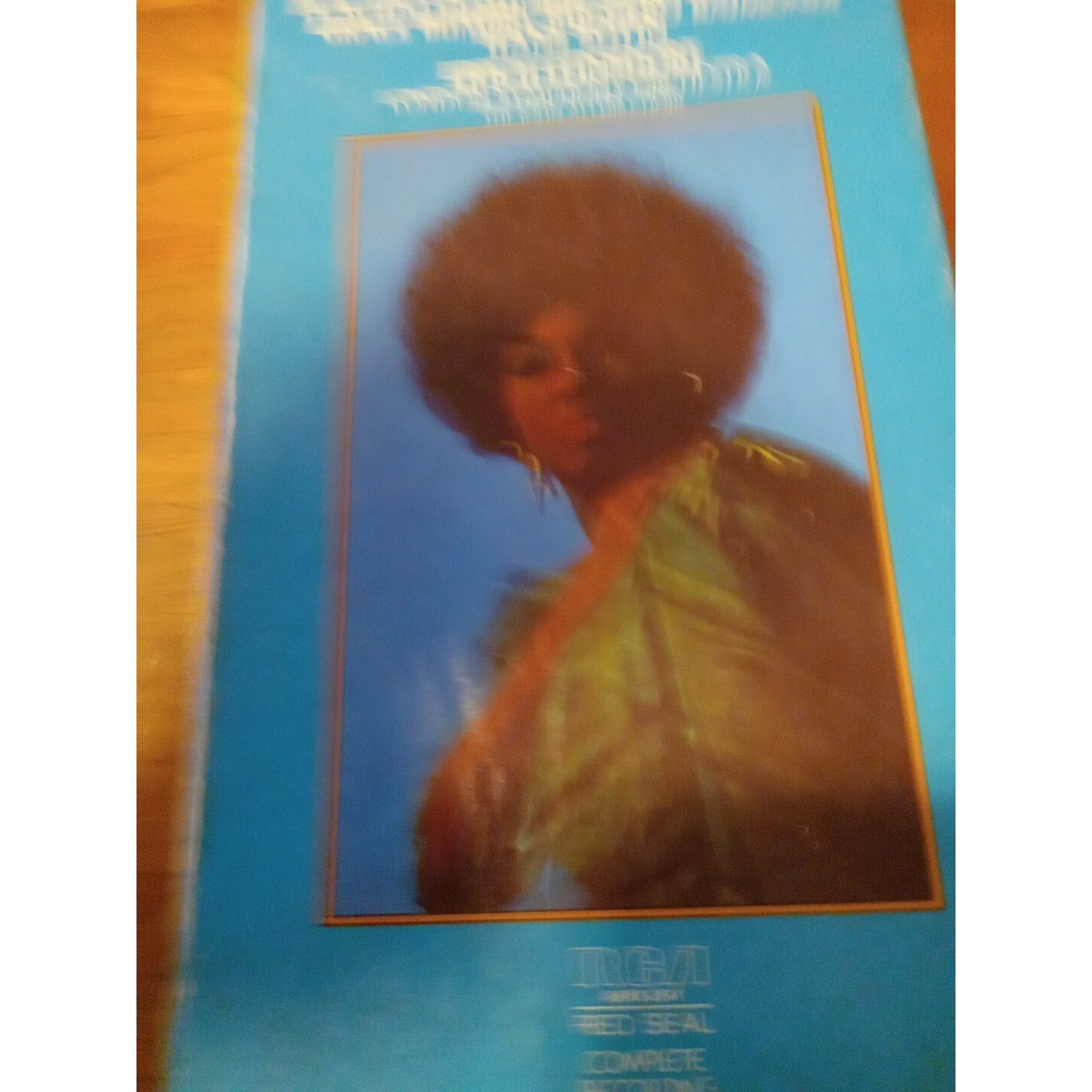Verdi Leontyne Price As Aida John Alldis Choir 1977, 3 Audio Cassette Tapes box