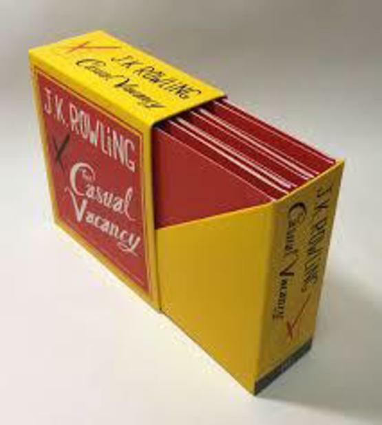 RARE J.K. Rowling The Casual Vacancy Unabridged 15 CDS Read by Tom Hollander C-2