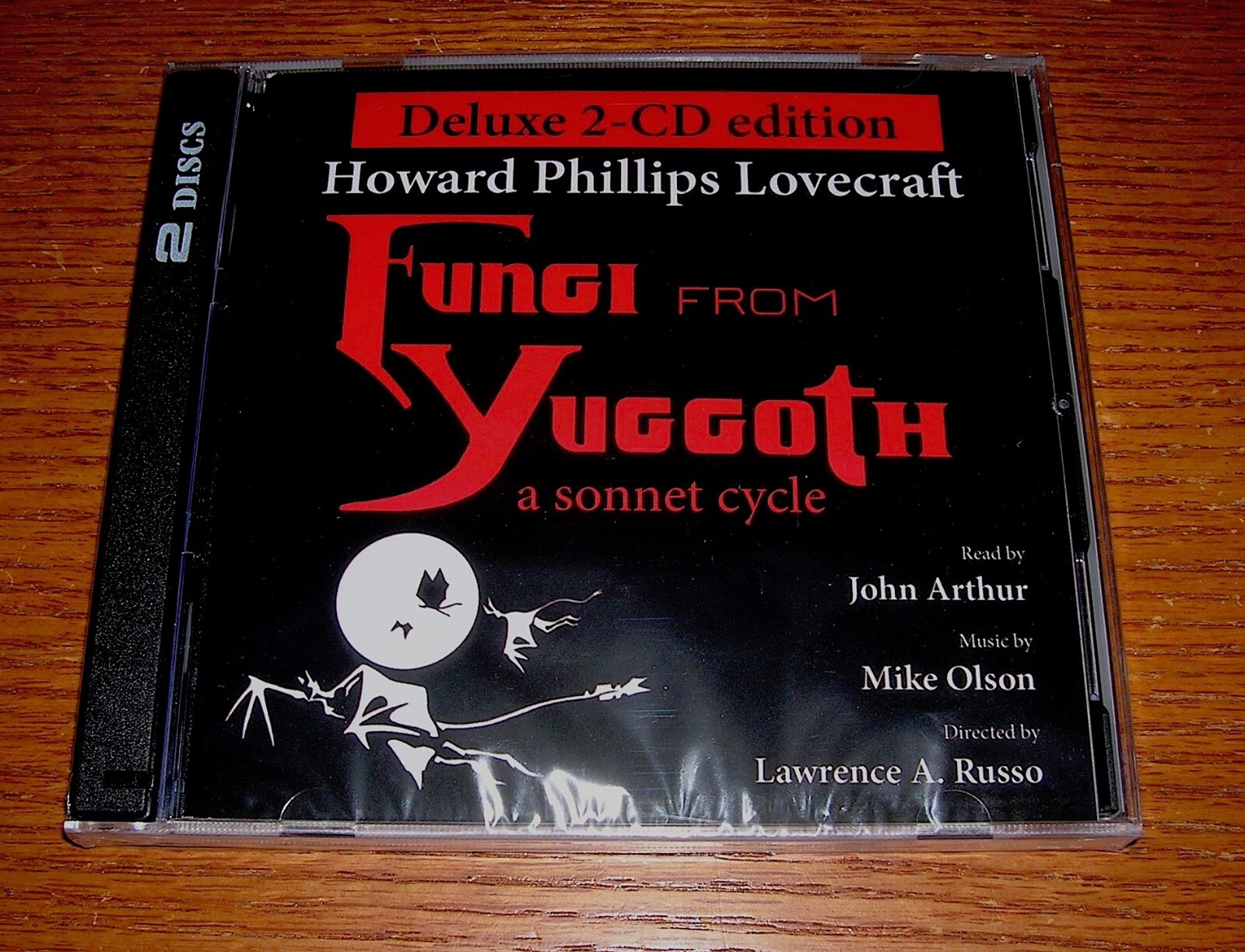 H.P. LOVECRAFT FUNGI FROM YUGGOTH A SONNET CYCLE DELUXE 2 CD EDITION NEW SEALED