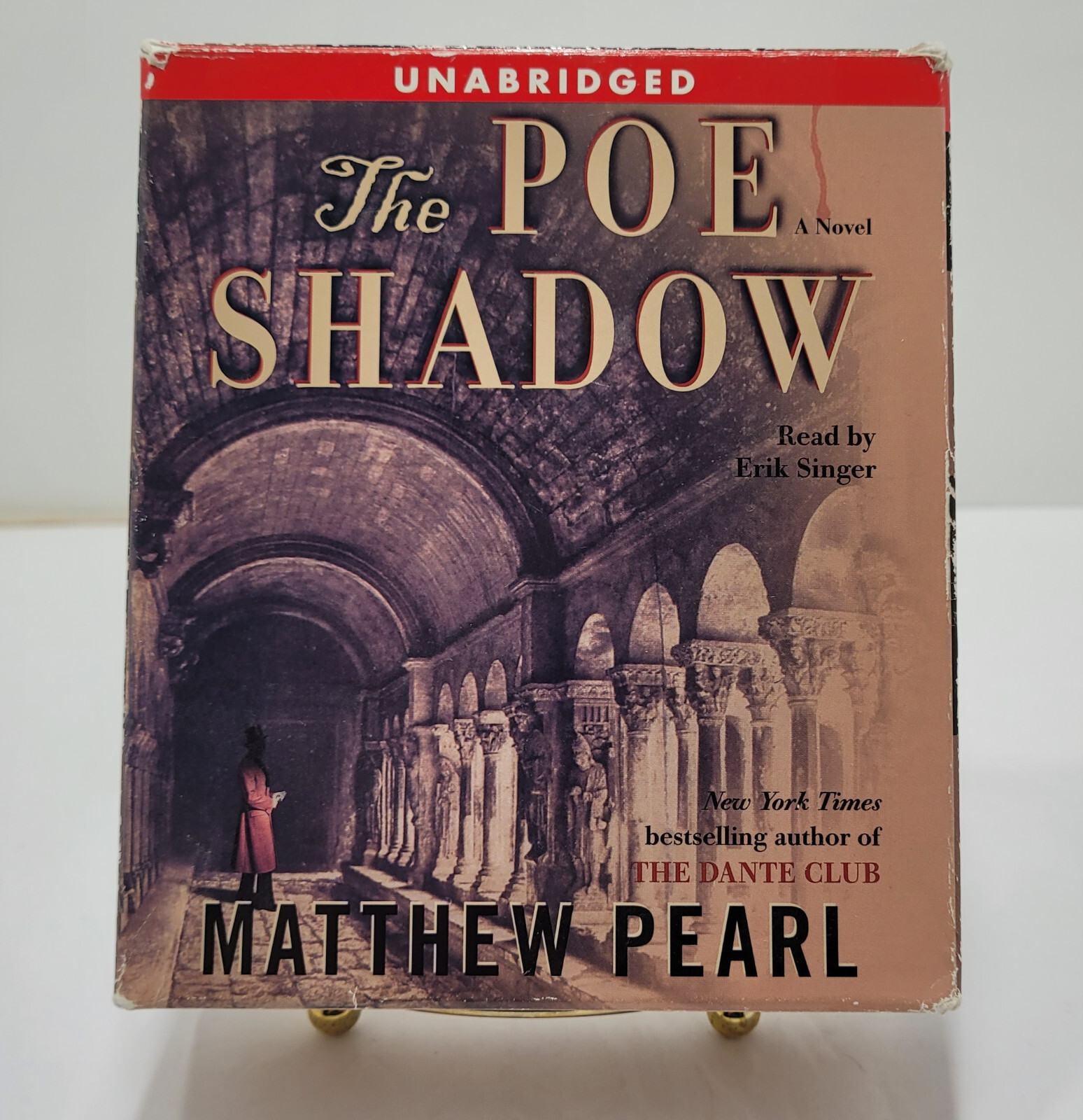 «The Poe Shadow» 14 disc audiobook by Matthew Pearl, read by Erik Singer
