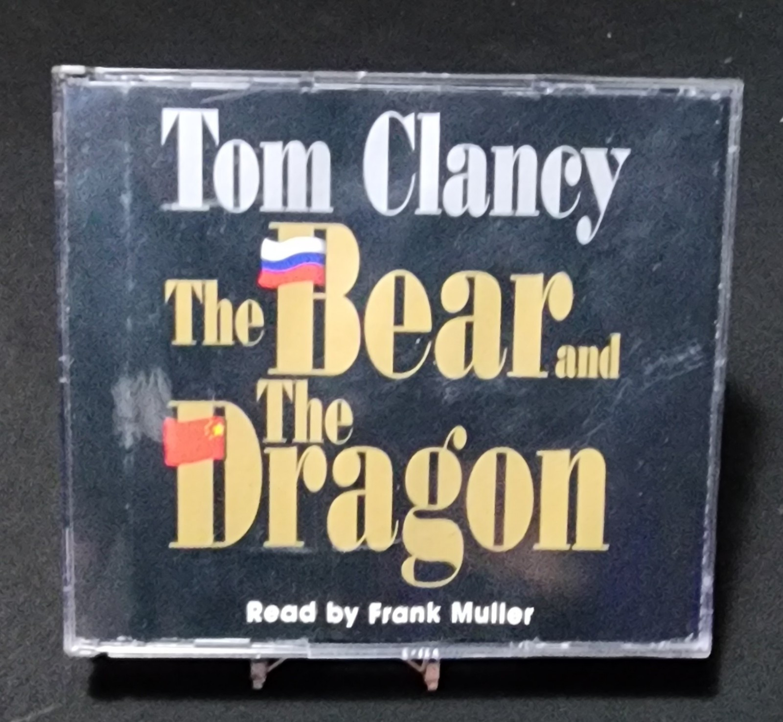 Tom Clancy- The Bear And The Dragon Audio Book 5 CD Set! Read By Frank Muller
