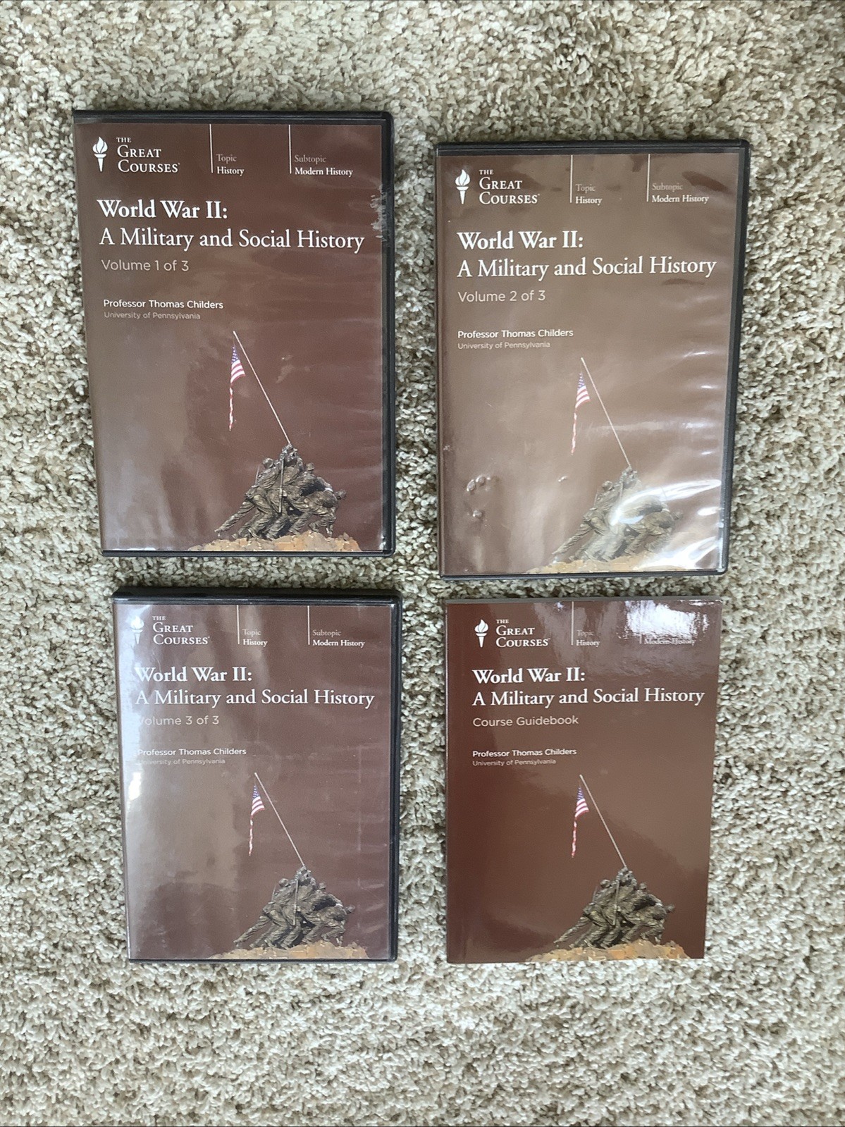 Great Courses: World War II: Military and Social History; Audio CDs + Guidebook