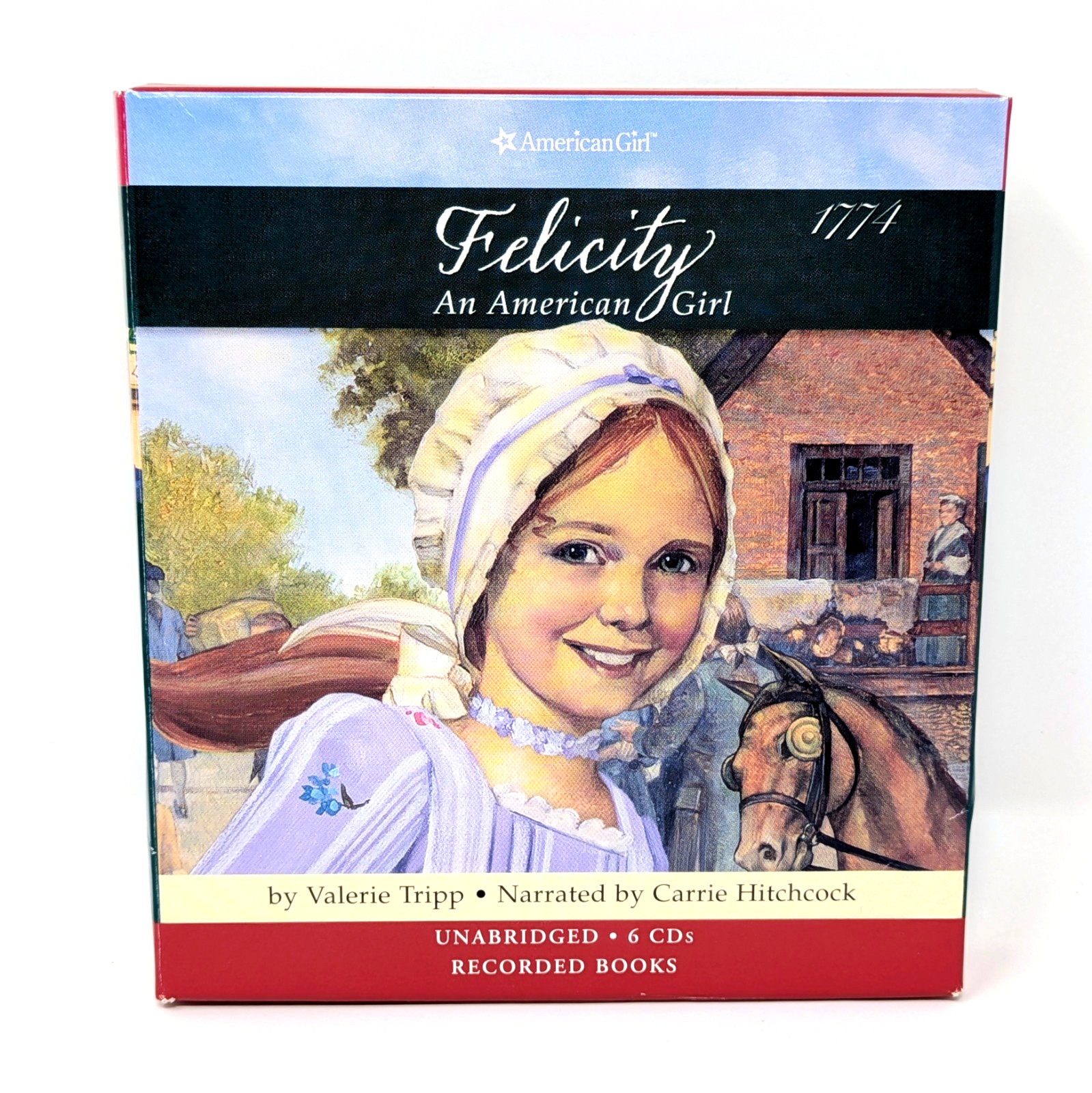 FELICITY 1774: An American Girl 6-CD Audiobook | Valerie Tripp, Carrie Hitchcock