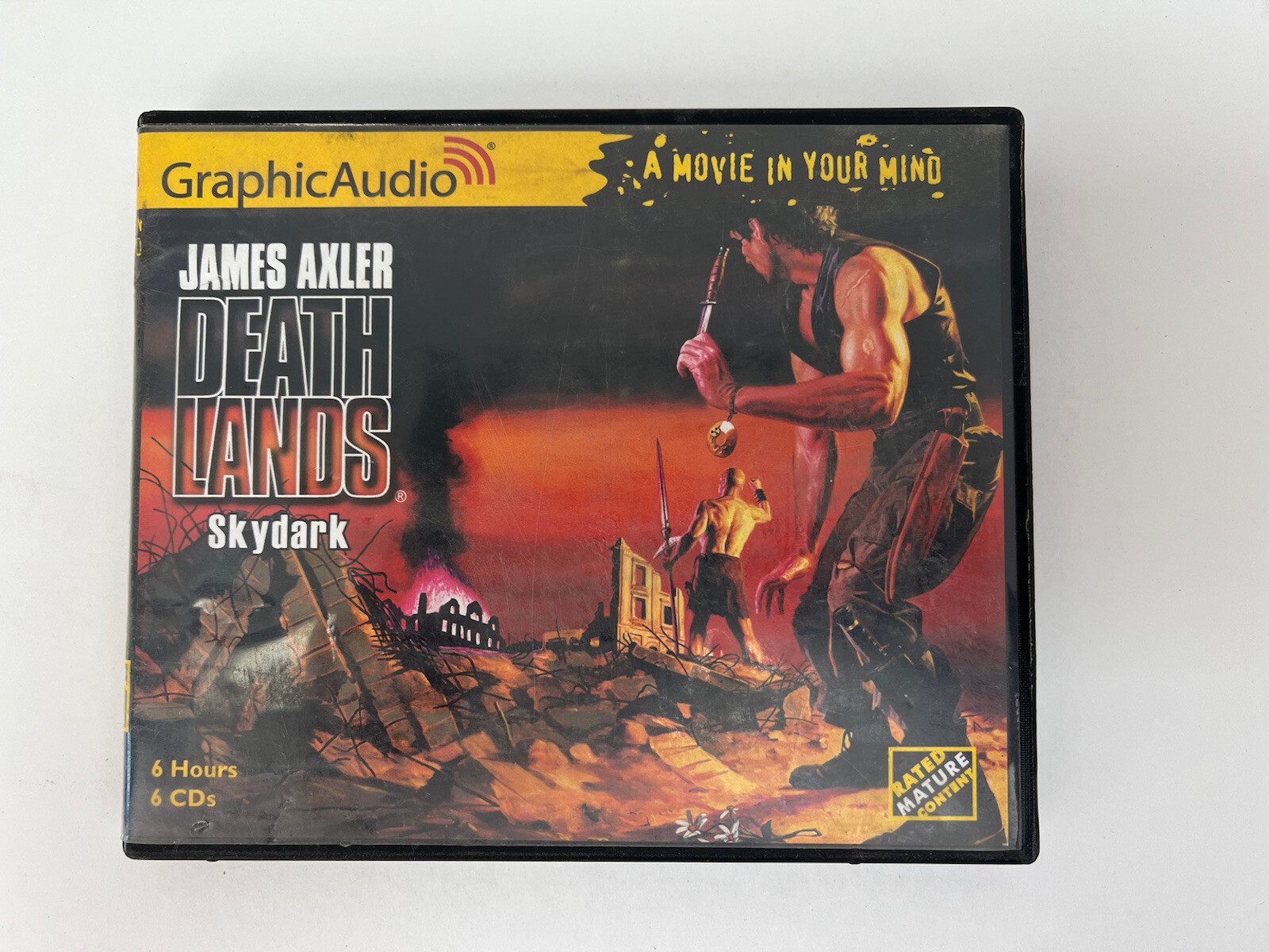 James Axler Death Lands Skydark Audio Book On 6 Cds Rated Mature 1 Day Ship!👍